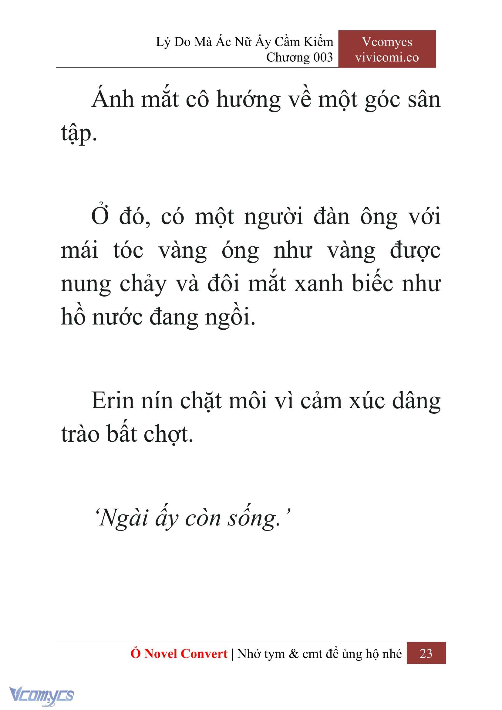 [Novel] Lý Do Mà Ác Nữ Ấy Cầm Kiếm Chap 3 - Next Chap 4