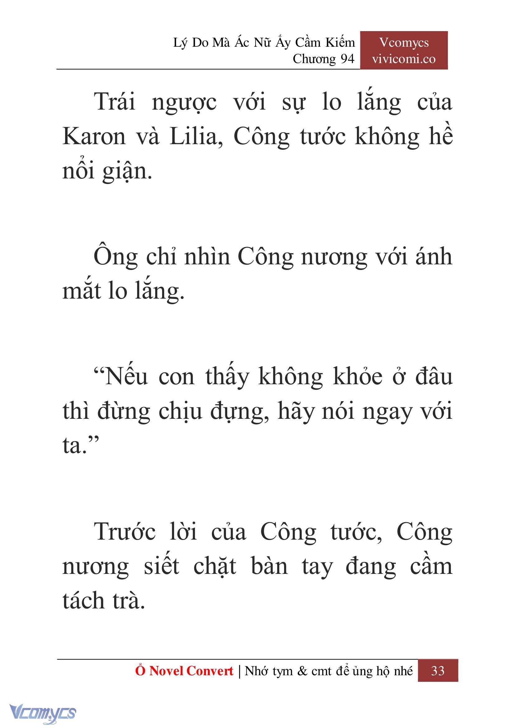 [Novel] Lý Do Mà Ác Nữ Ấy Cầm Kiếm Chap 94 - Next Chap 95