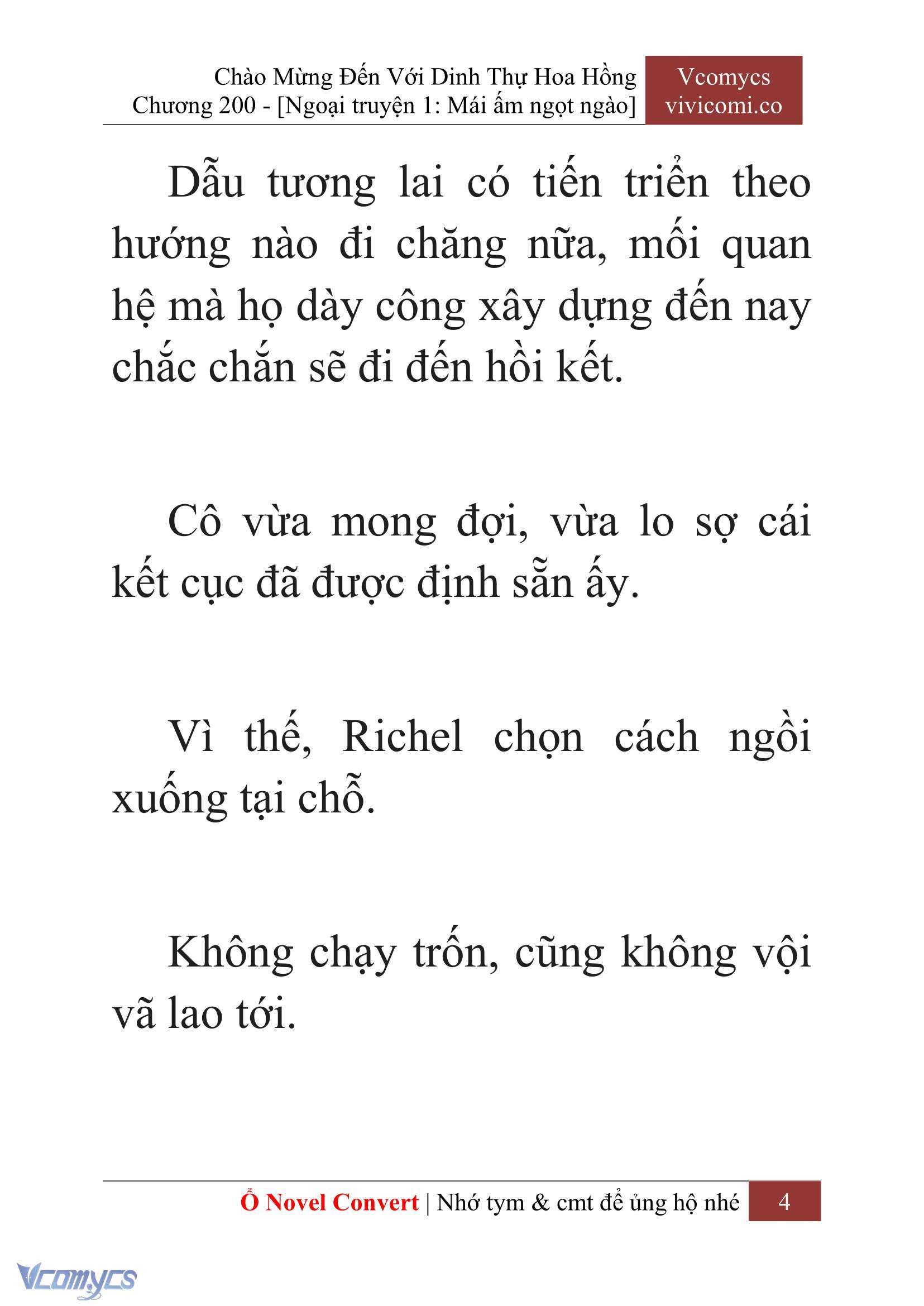 [Novel] Chào Mừng Đến Với Dinh Thự Hoa Hồng Chap 200 - Trang 2