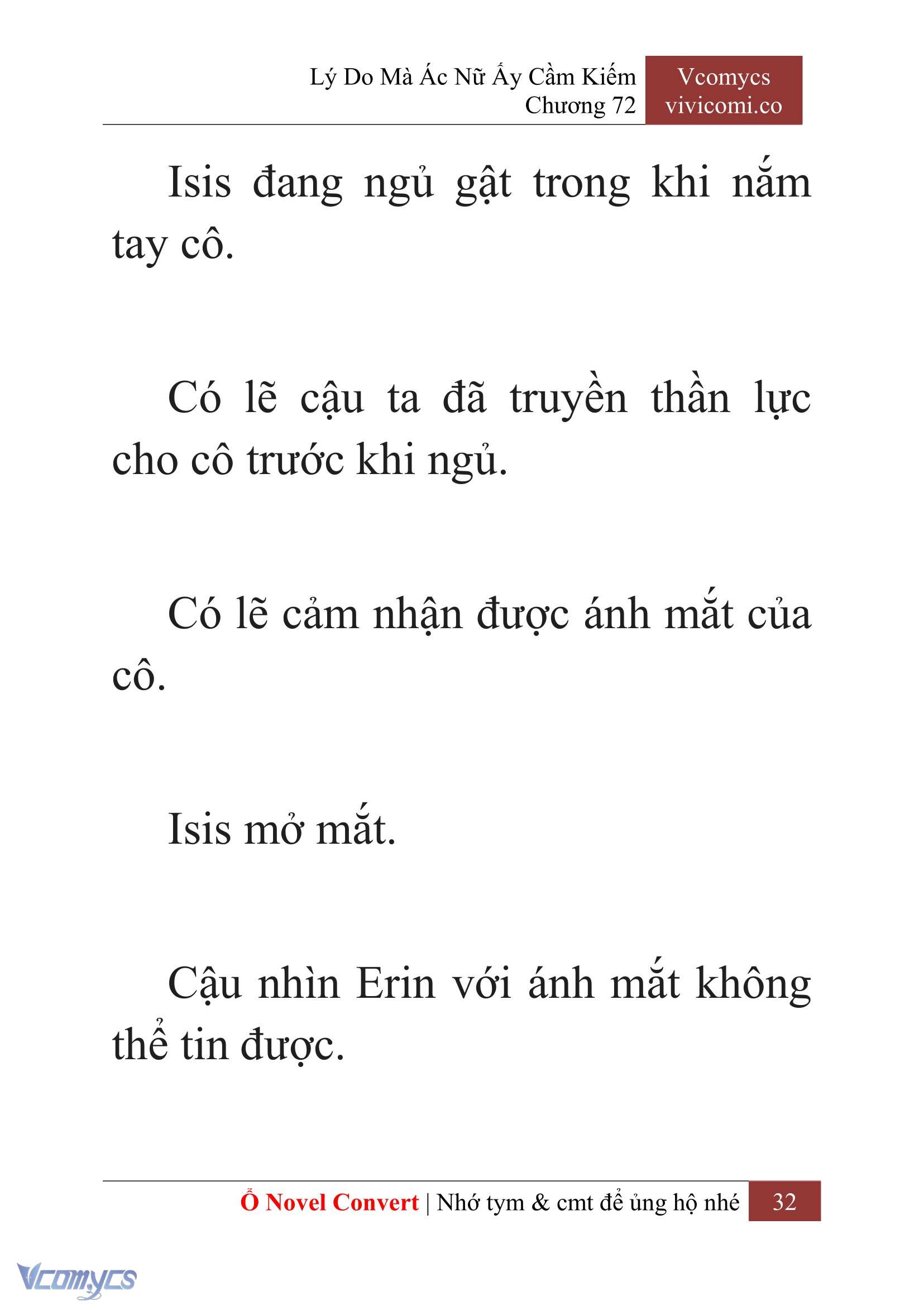 [Novel] Lý Do Mà Ác Nữ Ấy Cầm Kiếm Chap 72 - Next Chap 73