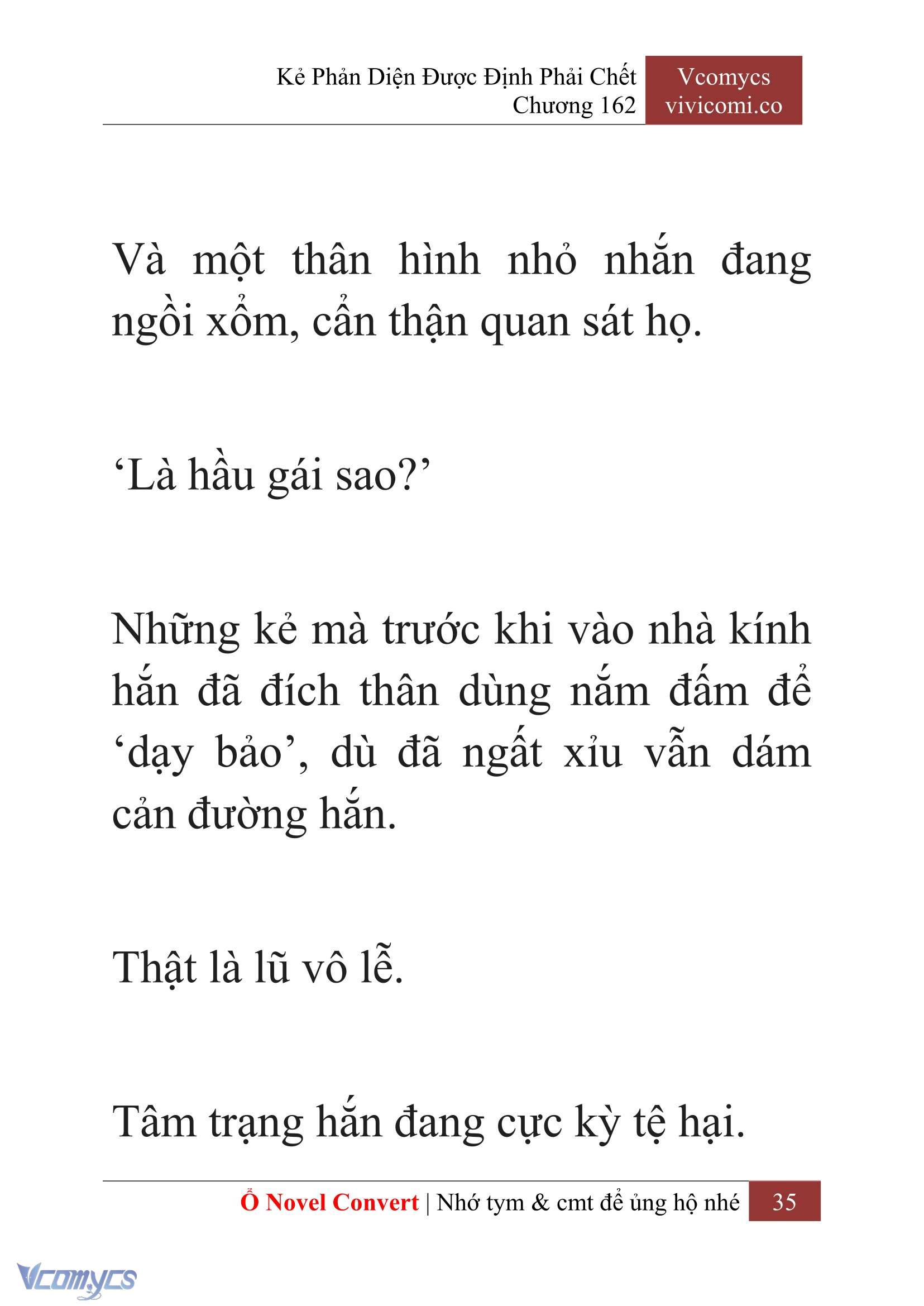 [Novel] Kẻ Phản Diện Được Định Phải Chết Chap 162 - Next Chap 163