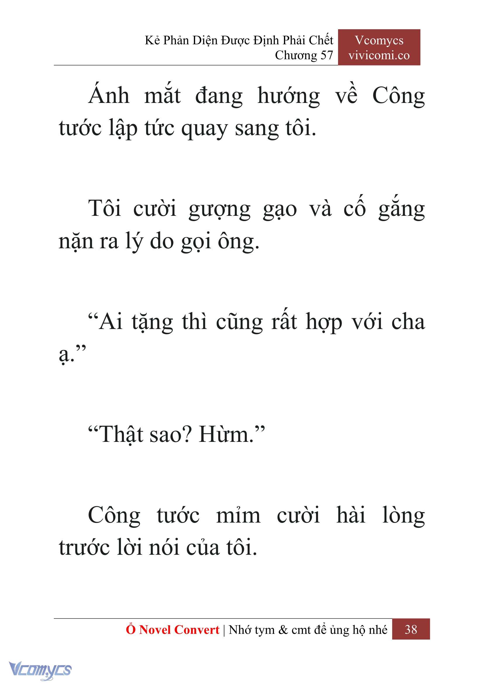 [Novel] Kẻ Phản Diện Được Định Phải Chết Chap 57 - Next Chap 58