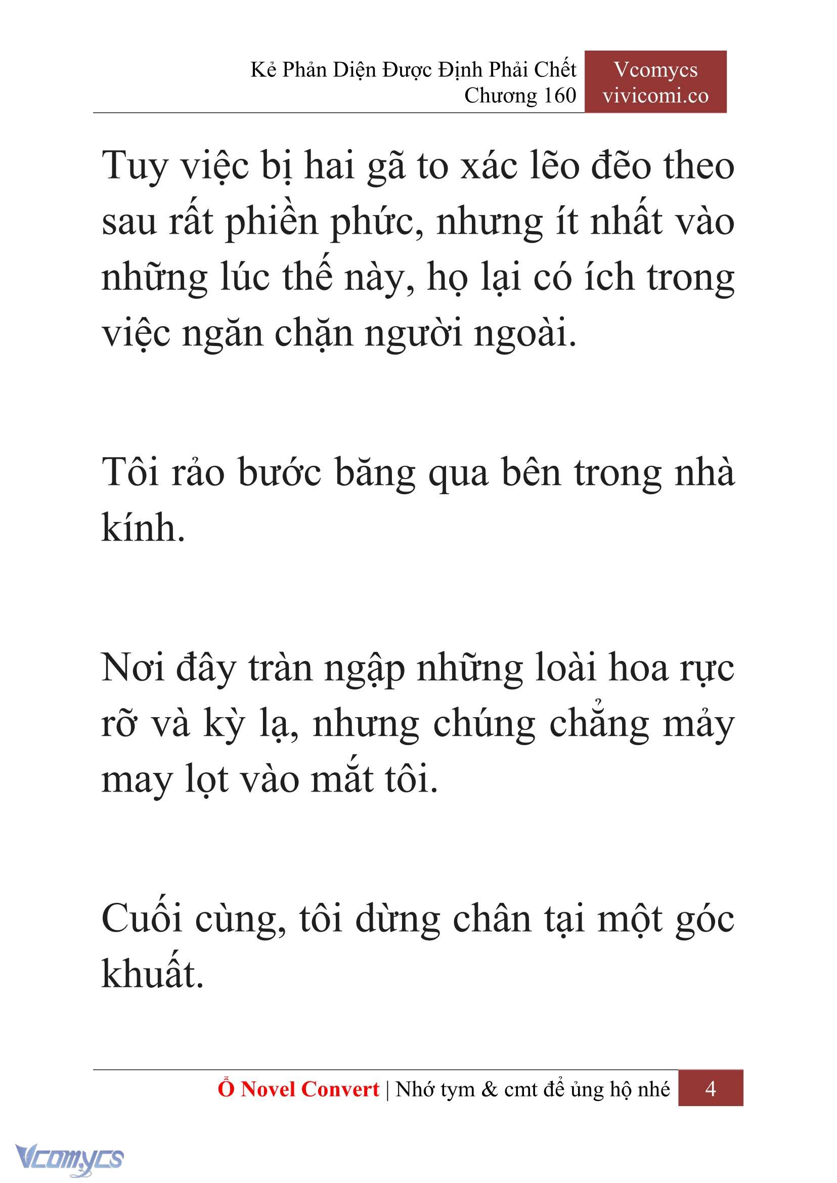 [Novel] Kẻ Phản Diện Được Định Phải Chết Chap 160 - Trang 2