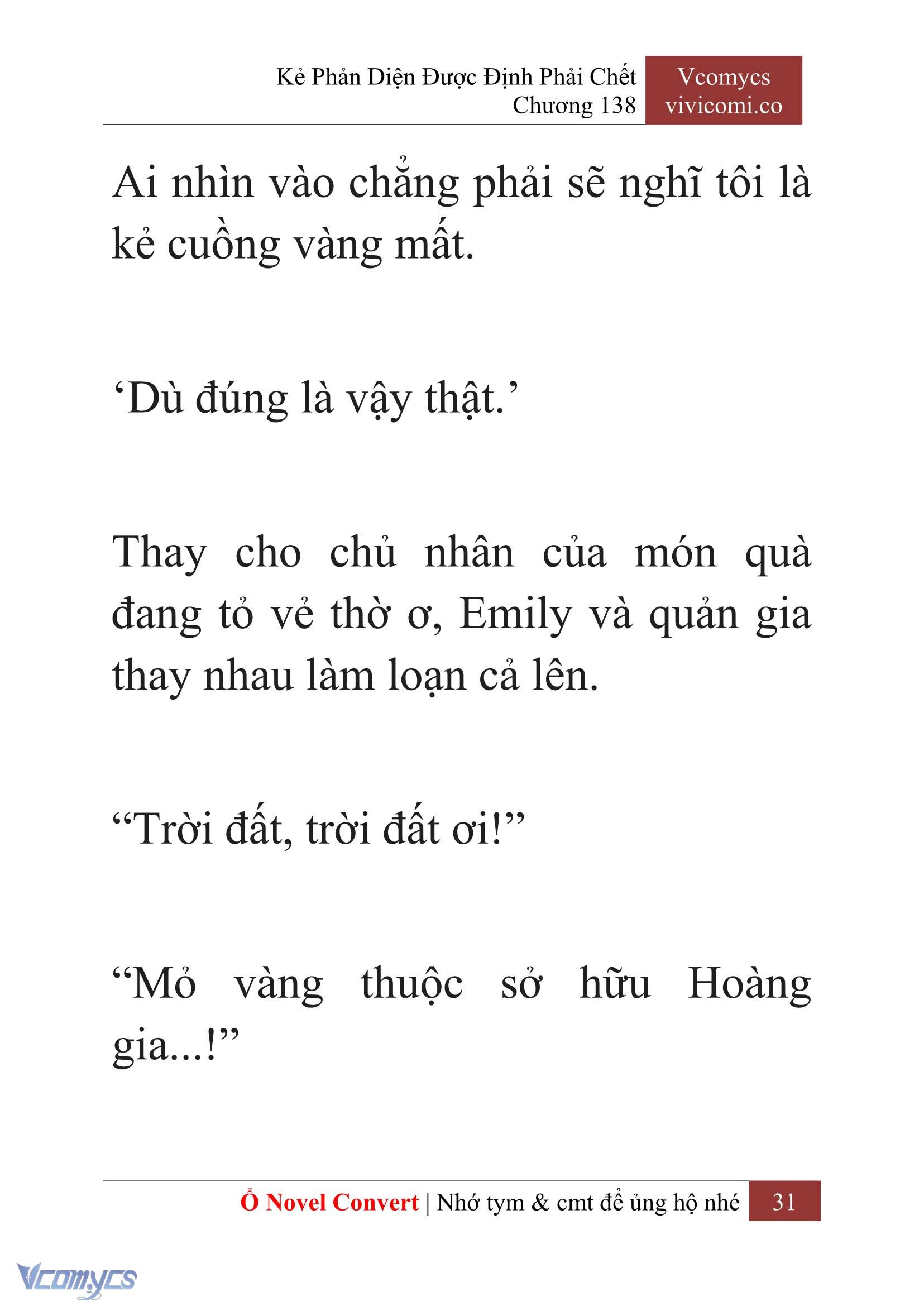 [Novel] Kẻ Phản Diện Được Định Phải Chết Chap 138 - Trang 2