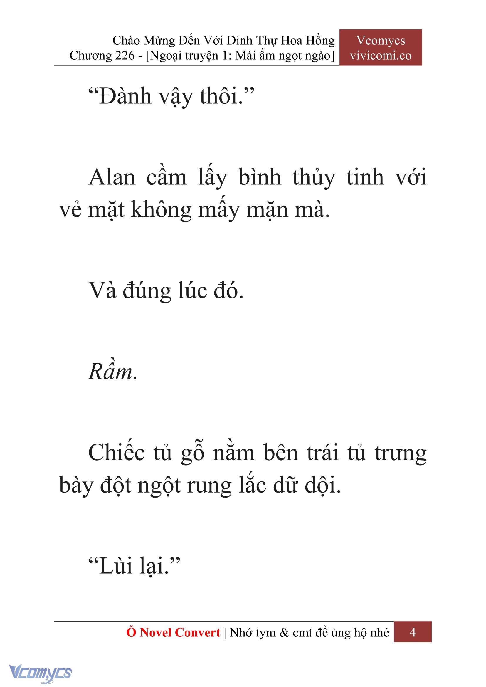 [Novel] Chào Mừng Đến Với Dinh Thự Hoa Hồng Chap 226 - Trang 2