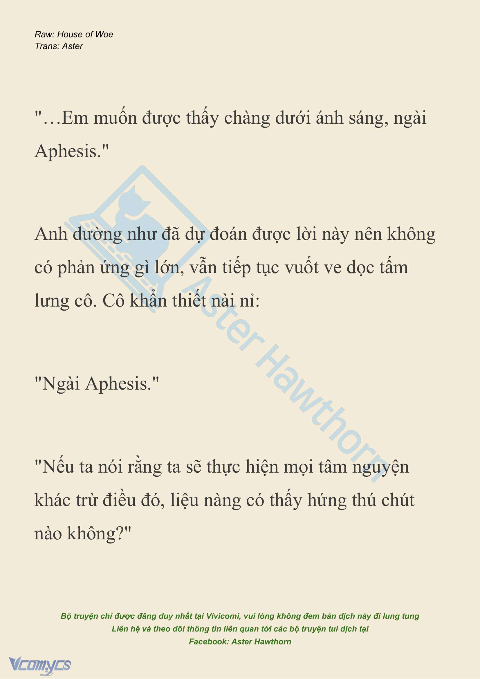 [NOVEL] Dành Cho Các Nữ Thần: Dành cho Psyche Chap 24 - Trang 2