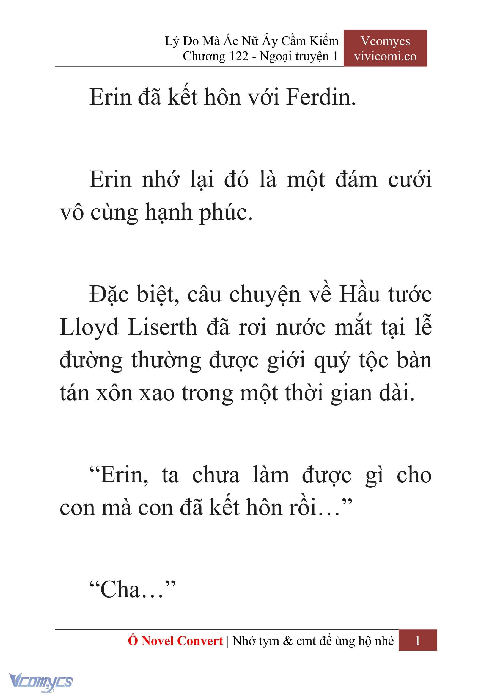 [Novel] Lý Do Mà Ác Nữ Ấy Cầm Kiếm Chap 122 - Trang 2