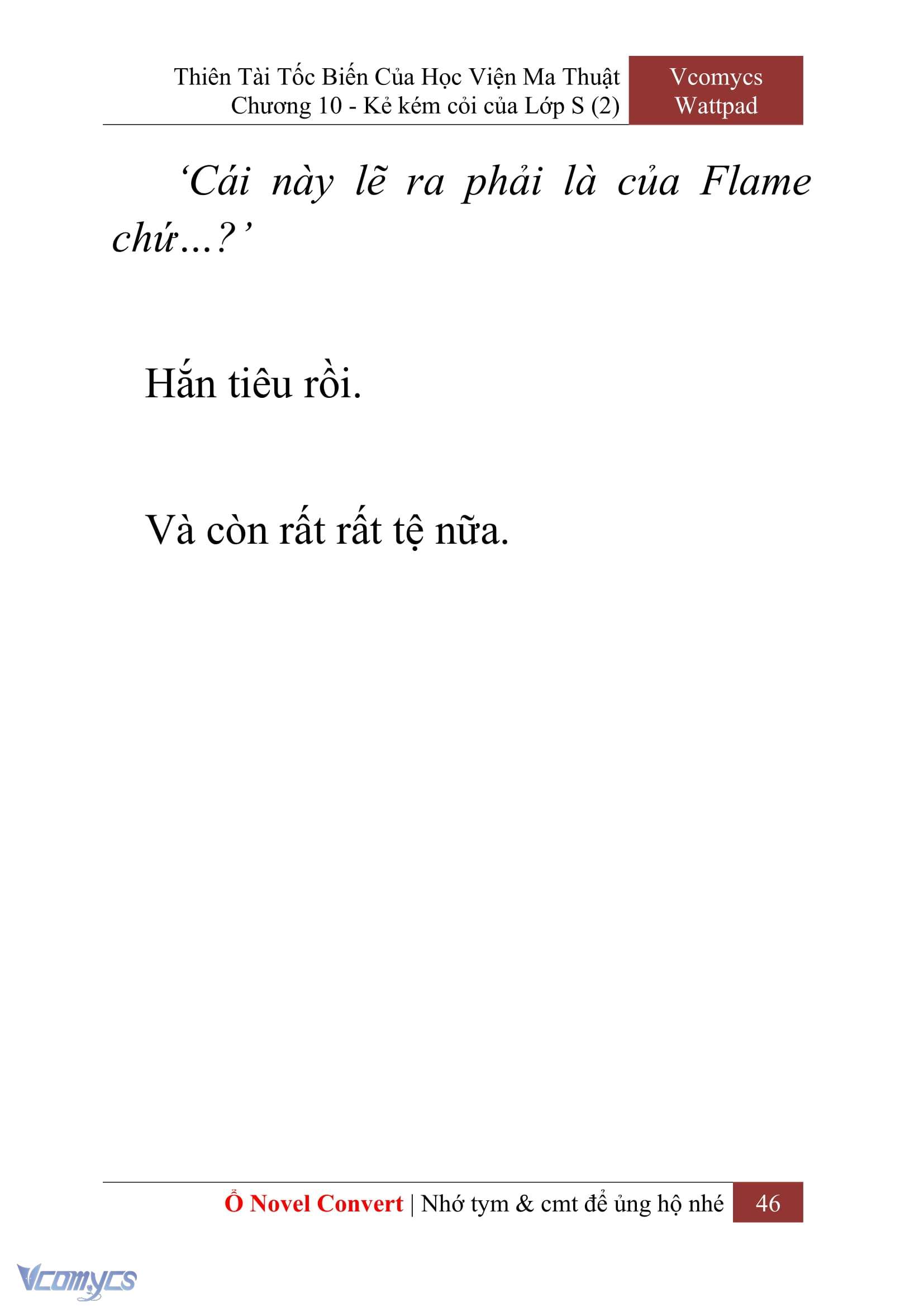 [Novel] Thiên Tài Tốc Biến Của Học Viện Ma Thuật Chap 10 - Trang 2