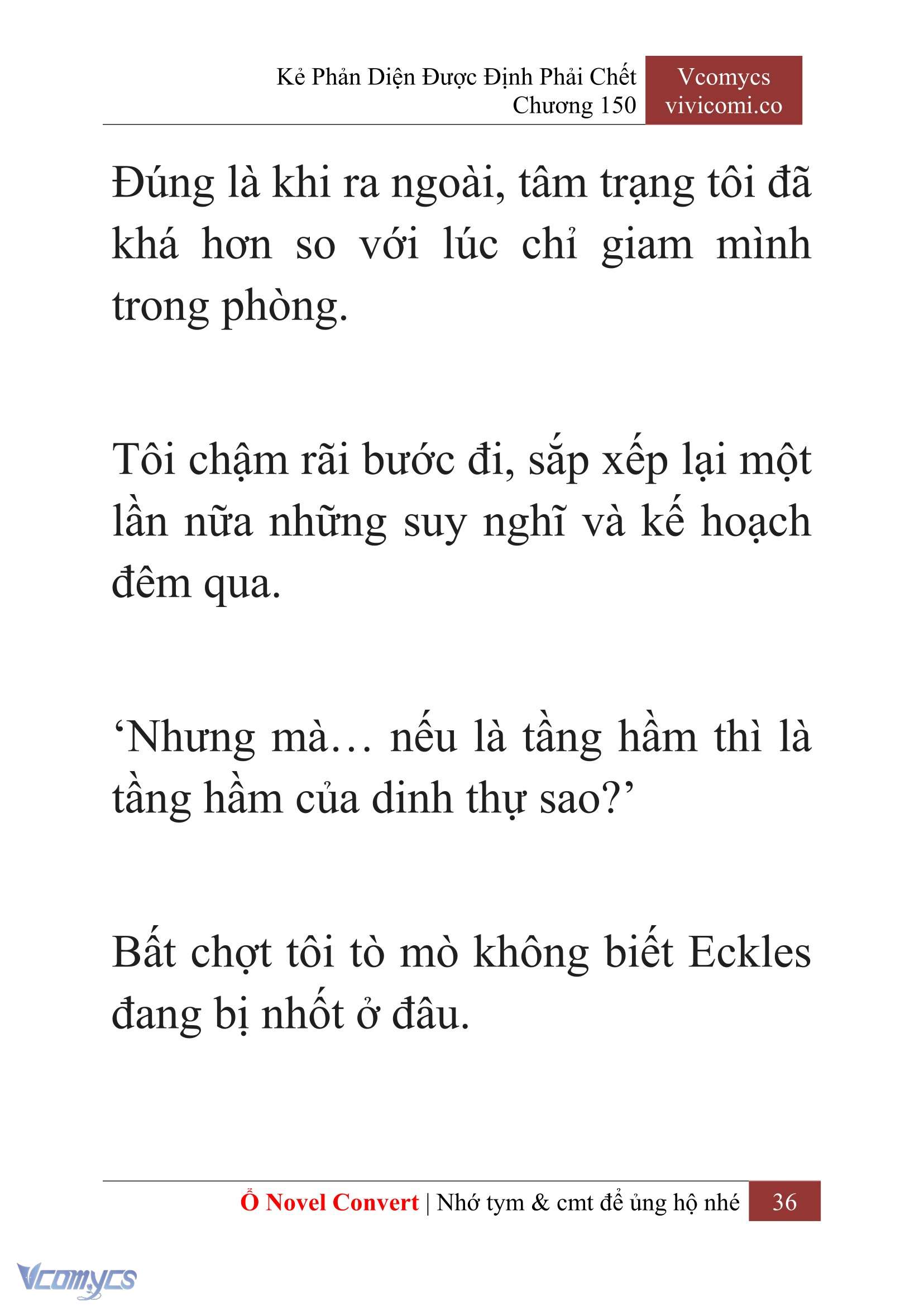 [Novel] Kẻ Phản Diện Được Định Phải Chết Chap 150 - Trang 2