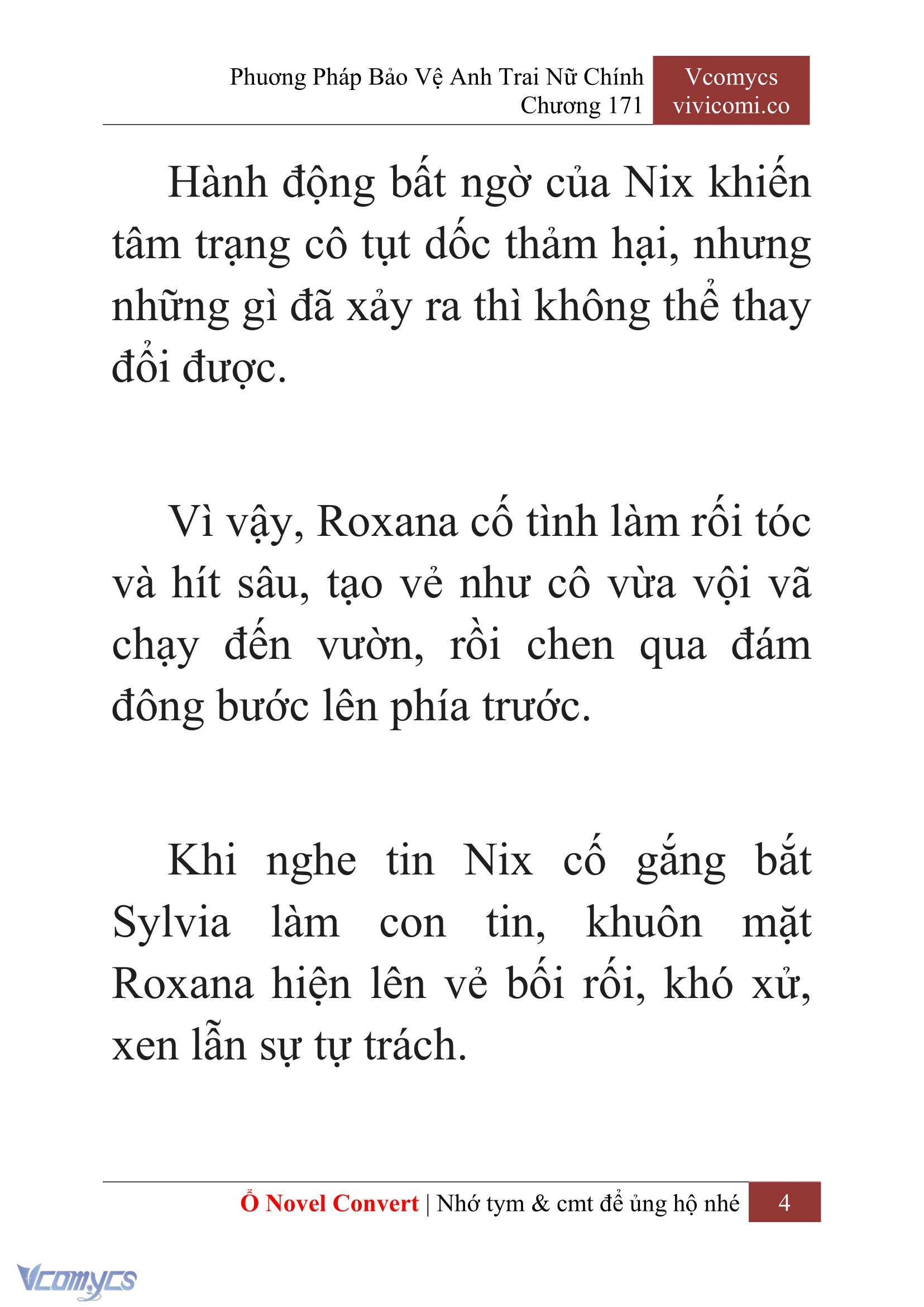 [Novel] Phương Pháp Bảo Vệ Anh Trai Nữ Chính Chap 171 - Trang 2
