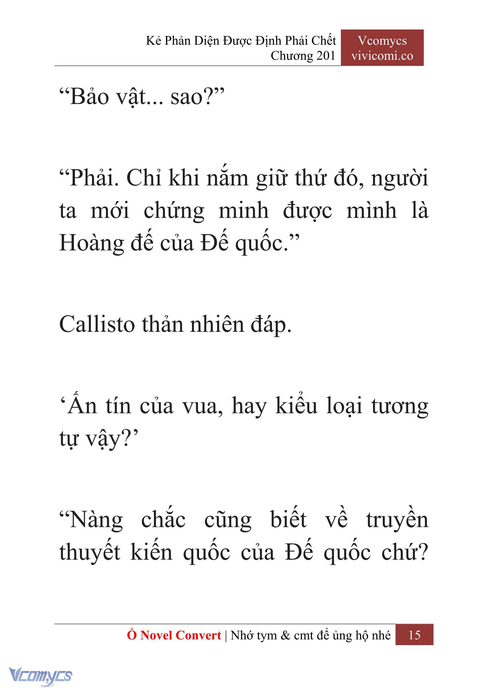 [Novel] Kẻ Phản Diện Được Định Phải Chết Chap 201 - Trang 2