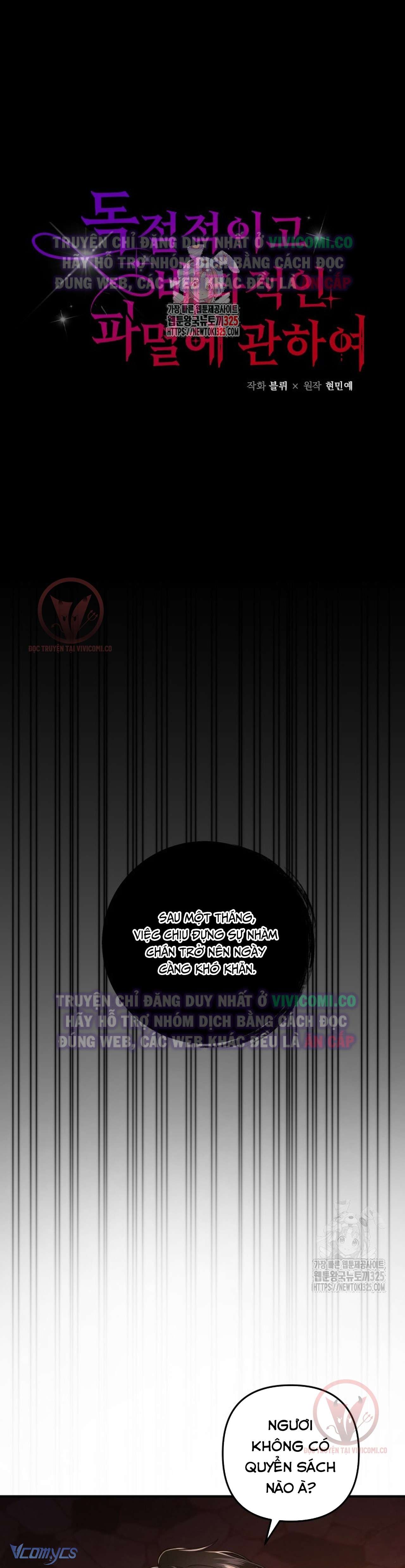 [18+] Bí Mật Của Quyền Lực Và Sự Hủy Diệt Chap 13 - Trang 3