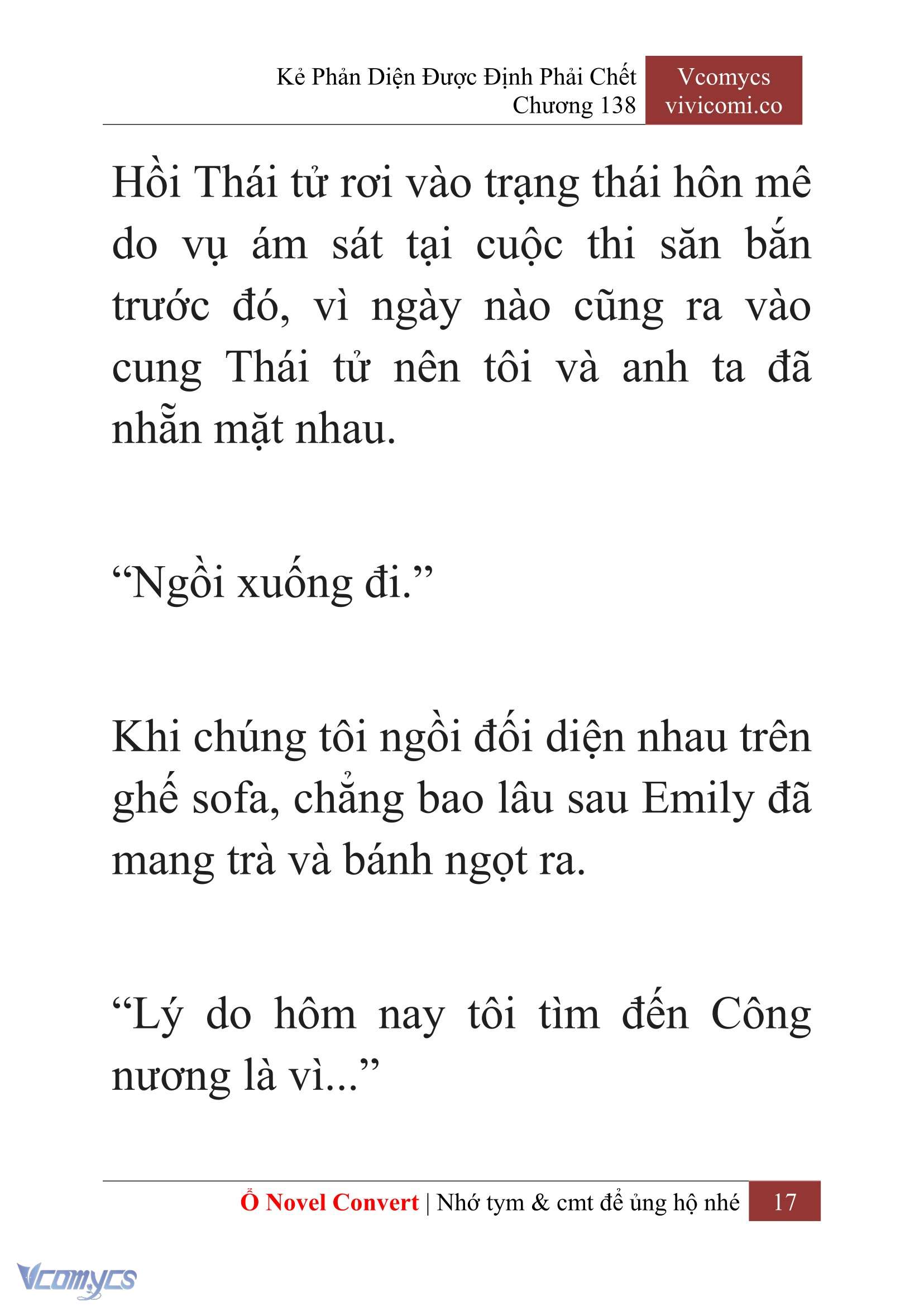 [Novel] Kẻ Phản Diện Được Định Phải Chết Chap 138 - Trang 2