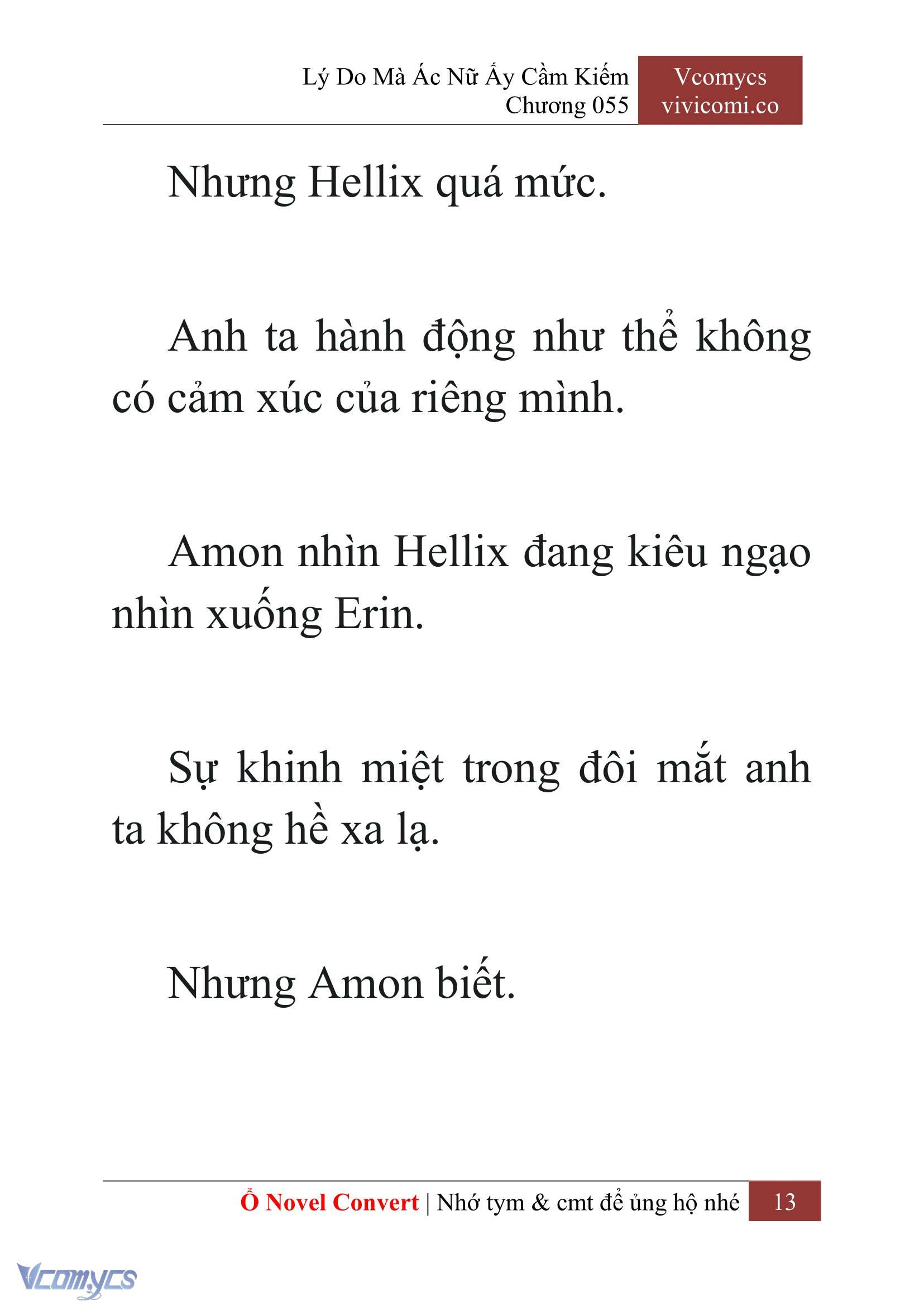 [Novel] Lý Do Mà Ác Nữ Ấy Cầm Kiếm Chap 55 - Next Chap 56