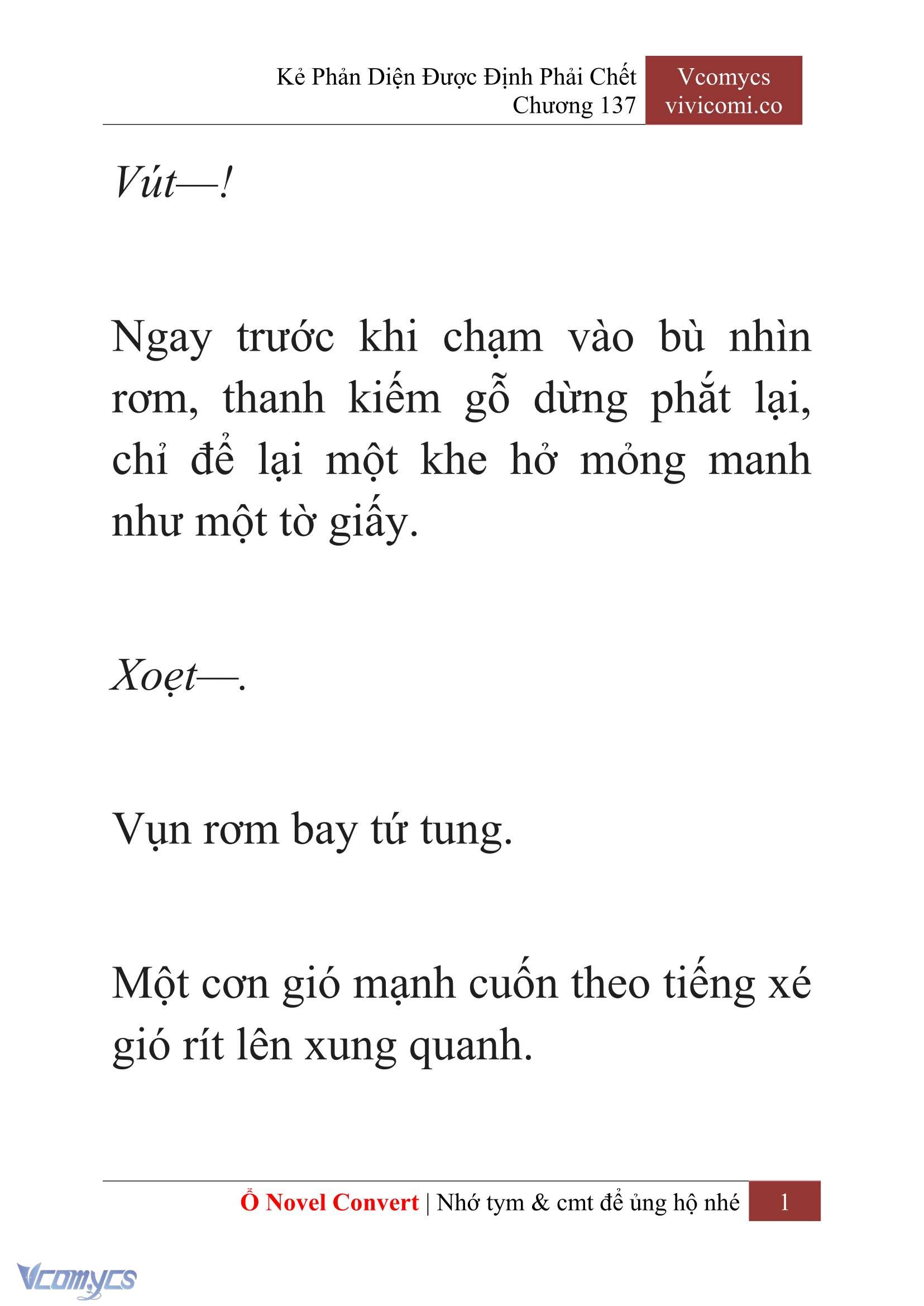 [Novel] Kẻ Phản Diện Được Định Phải Chết Chap 137 - Trang 2
