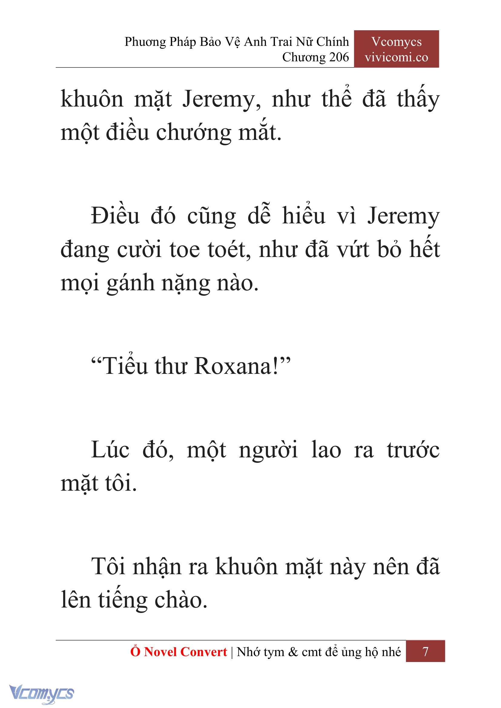 [Novel] Phương Pháp Bảo Vệ Anh Trai Nữ Chính Chap 206 - Trang 2
