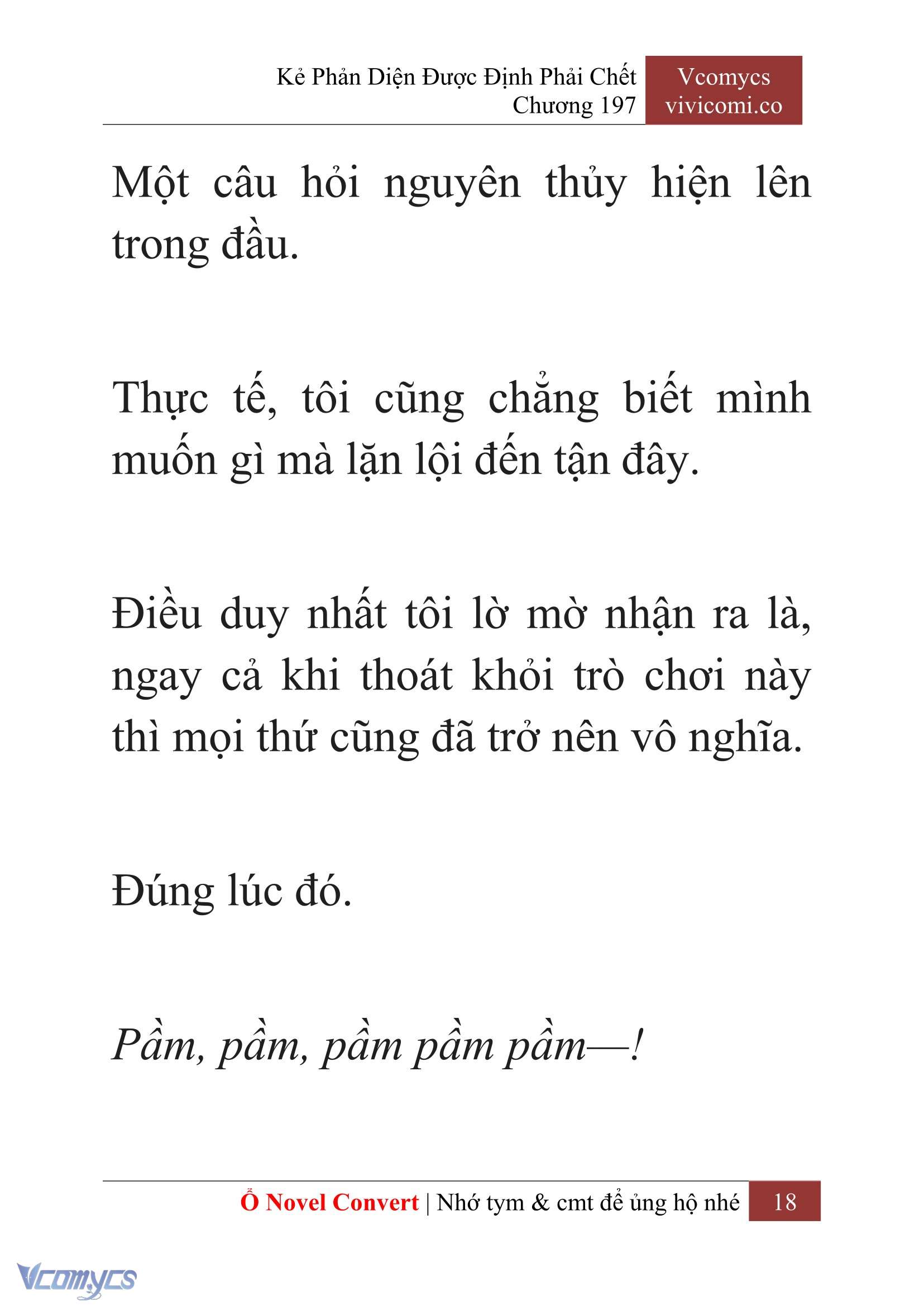 [Novel] Kẻ Phản Diện Được Định Phải Chết Chap 197 - Trang 2