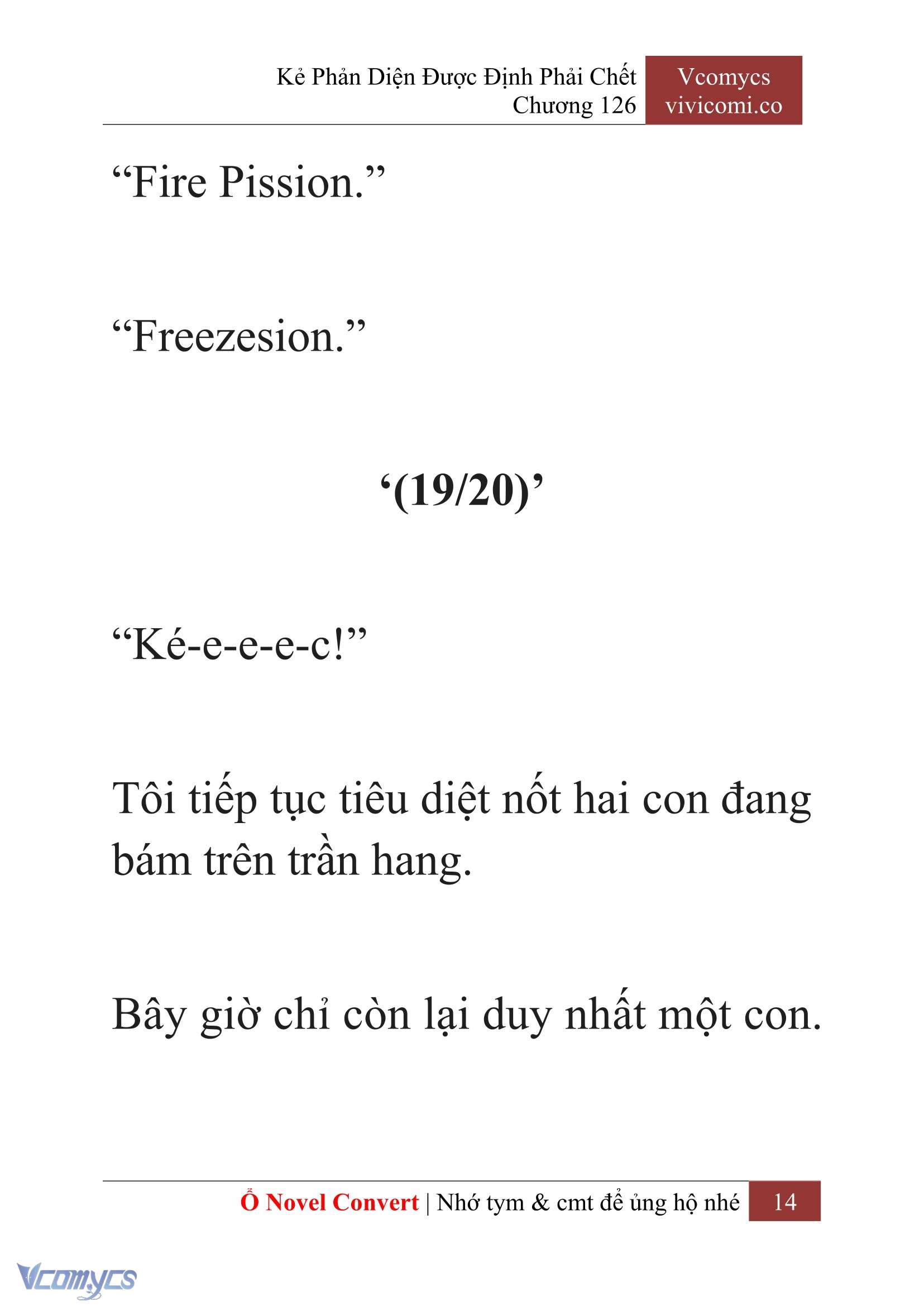 [Novel] Kẻ Phản Diện Được Định Phải Chết Chap 126 - Trang 2