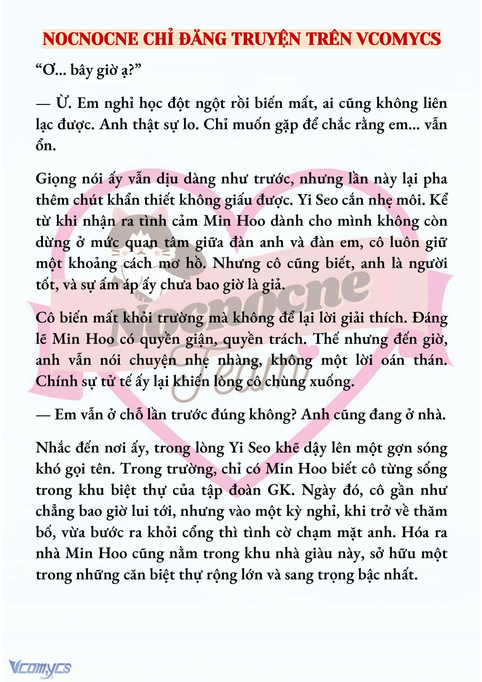 [NOVEL] NGỌN ĐÈN BIỆT VIỆN KHÔNG BAO GIỜ TẮT Chap 30 - Trang 2