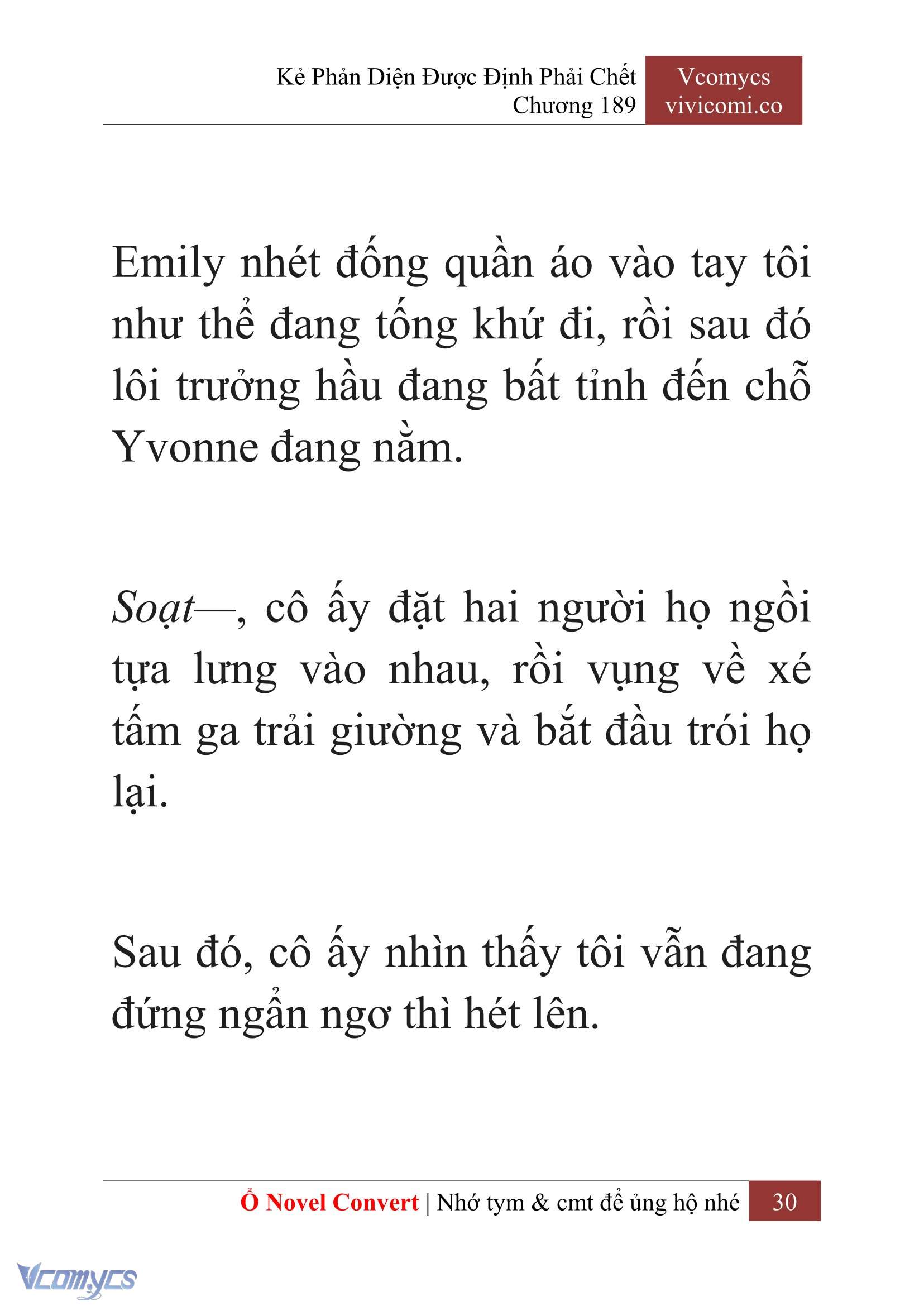 [Novel] Kẻ Phản Diện Được Định Phải Chết Chap 189 - Trang 2