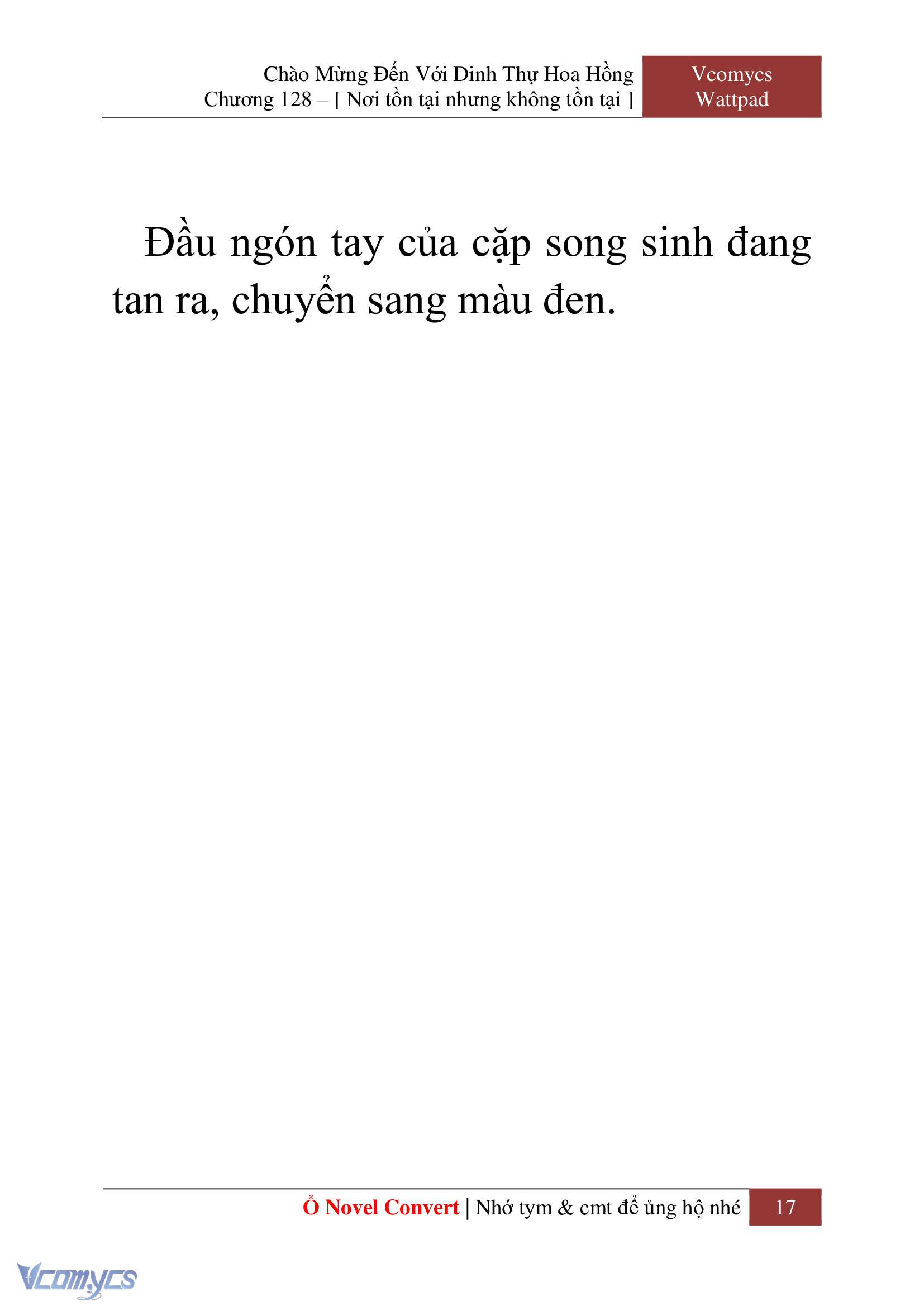 [Novel] Chào Mừng Đến Với Dinh Thự Hoa Hồng Chap 128 - Trang 2