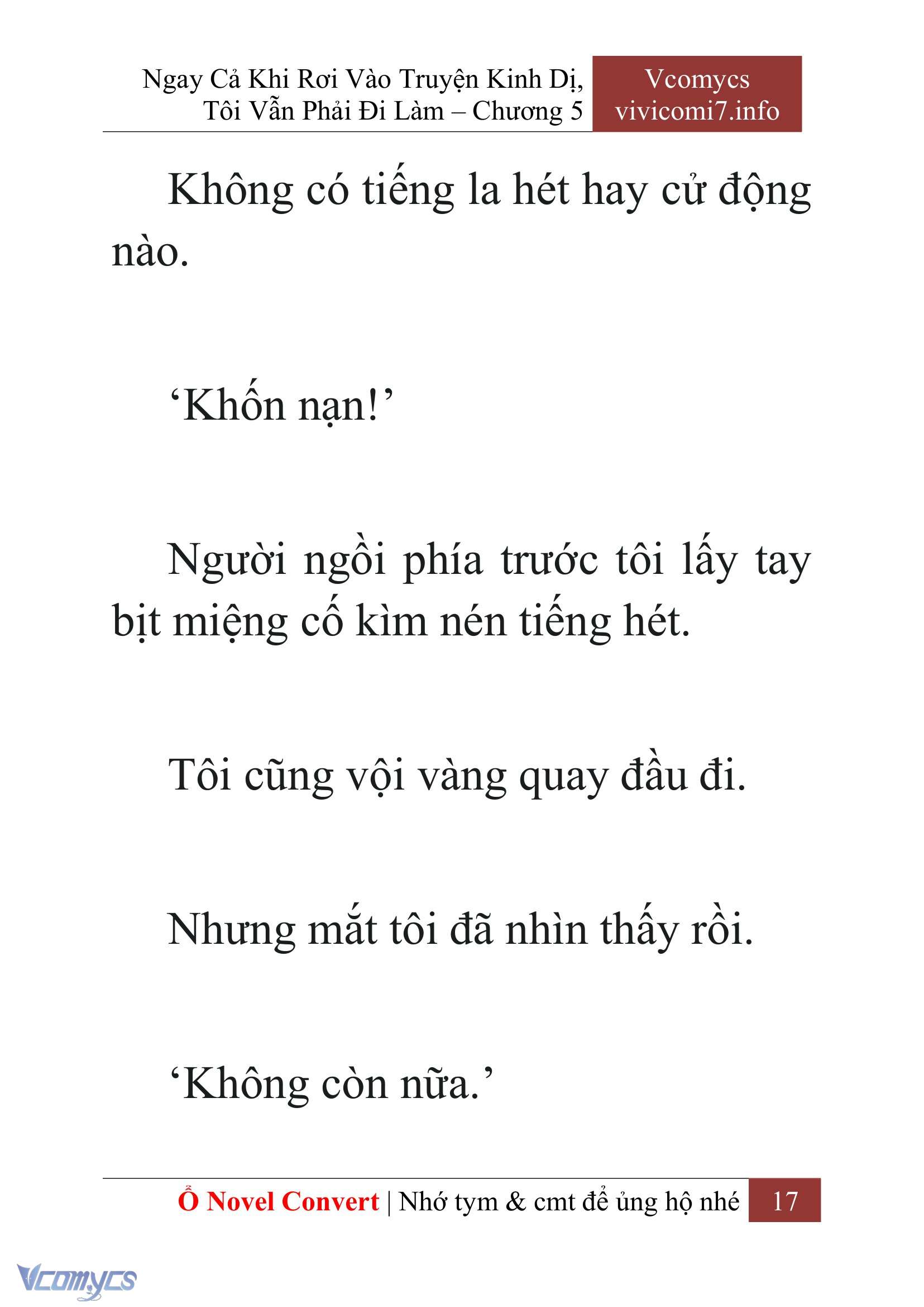 [Novel] Ngay Cả Khi Rơi Vào Truyện Kinh Dị, Tôi Vẫn Phải Đi Làm Chap 5 - Trang 2