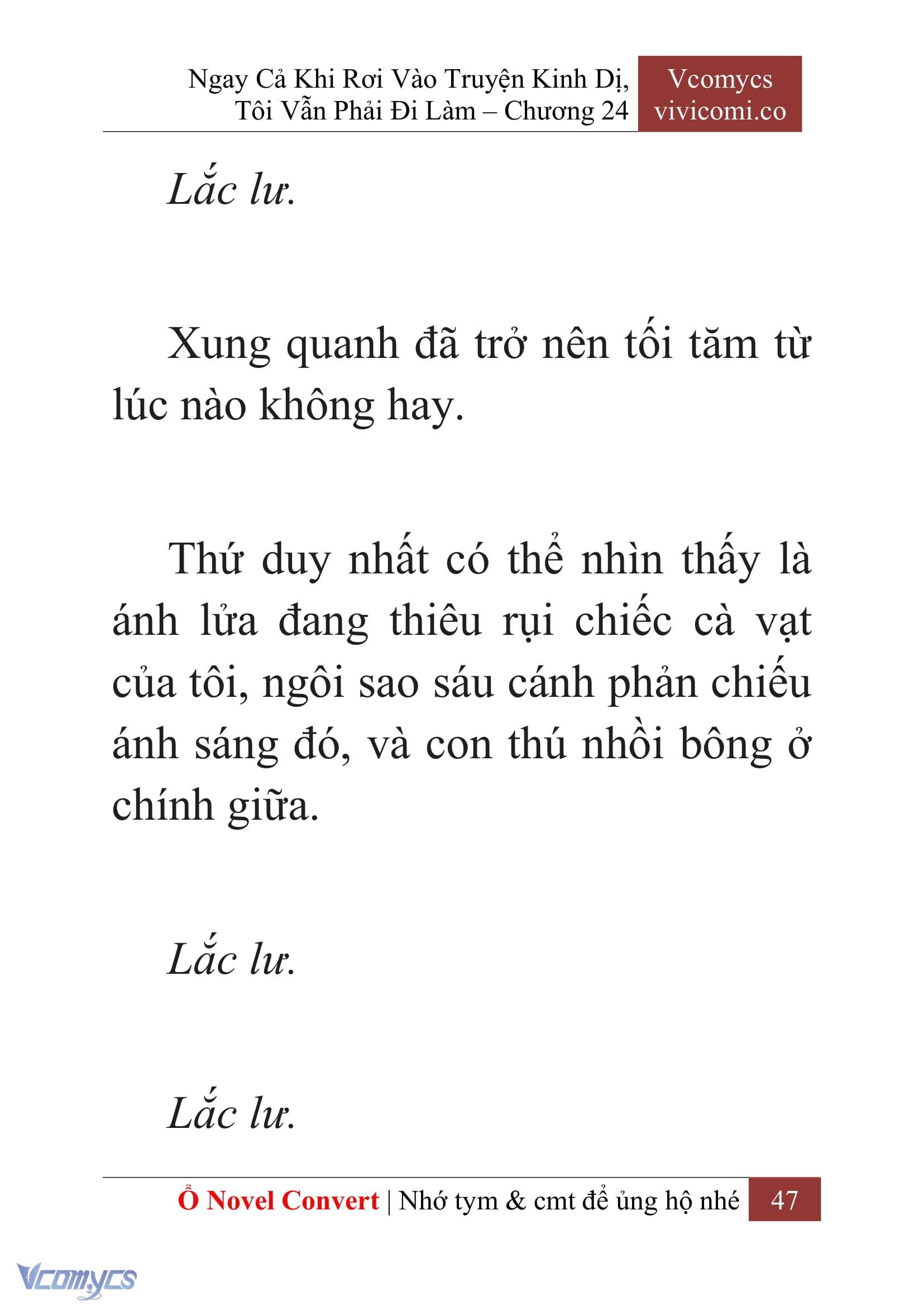 [Novel] Ngay Cả Khi Rơi Vào Truyện Kinh Dị, Tôi Vẫn Phải Đi Làm Chap 24 - Trang 2