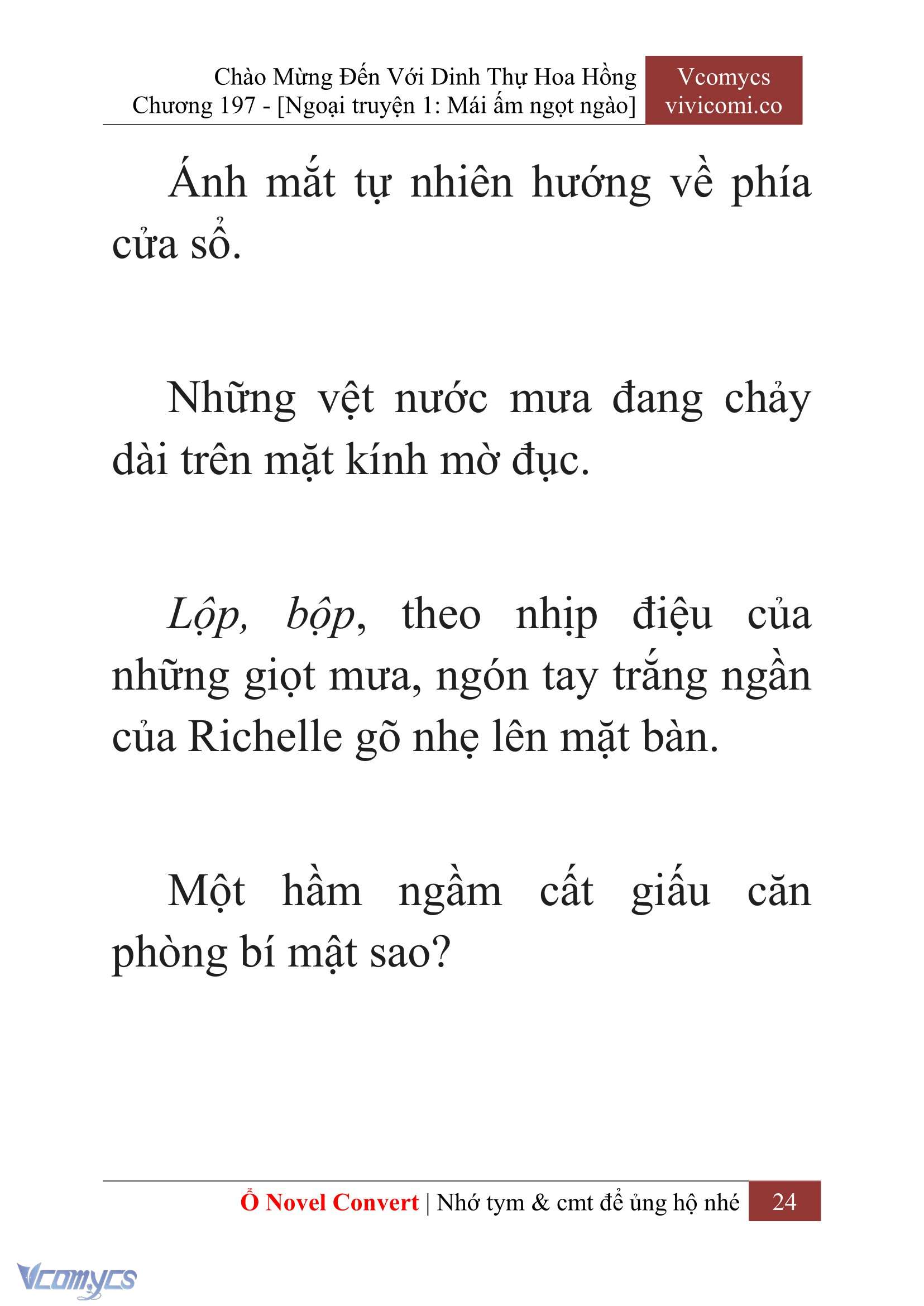 [Novel] Chào Mừng Đến Với Dinh Thự Hoa Hồng Chap 197 - Trang 2
