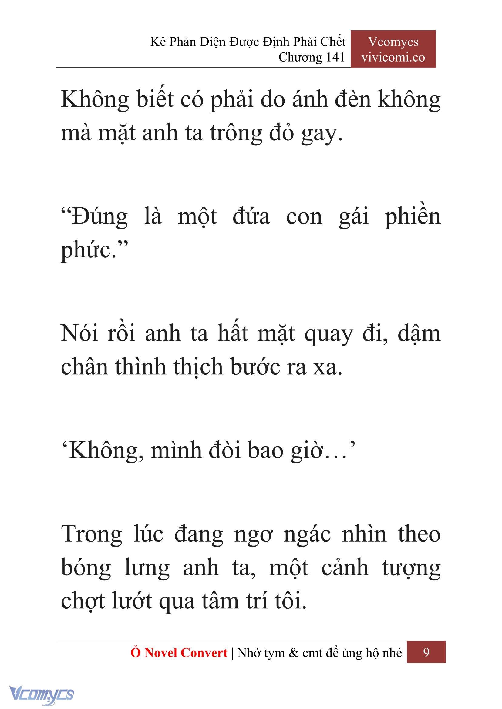 [Novel] Kẻ Phản Diện Được Định Phải Chết Chap 141 - Trang 2
