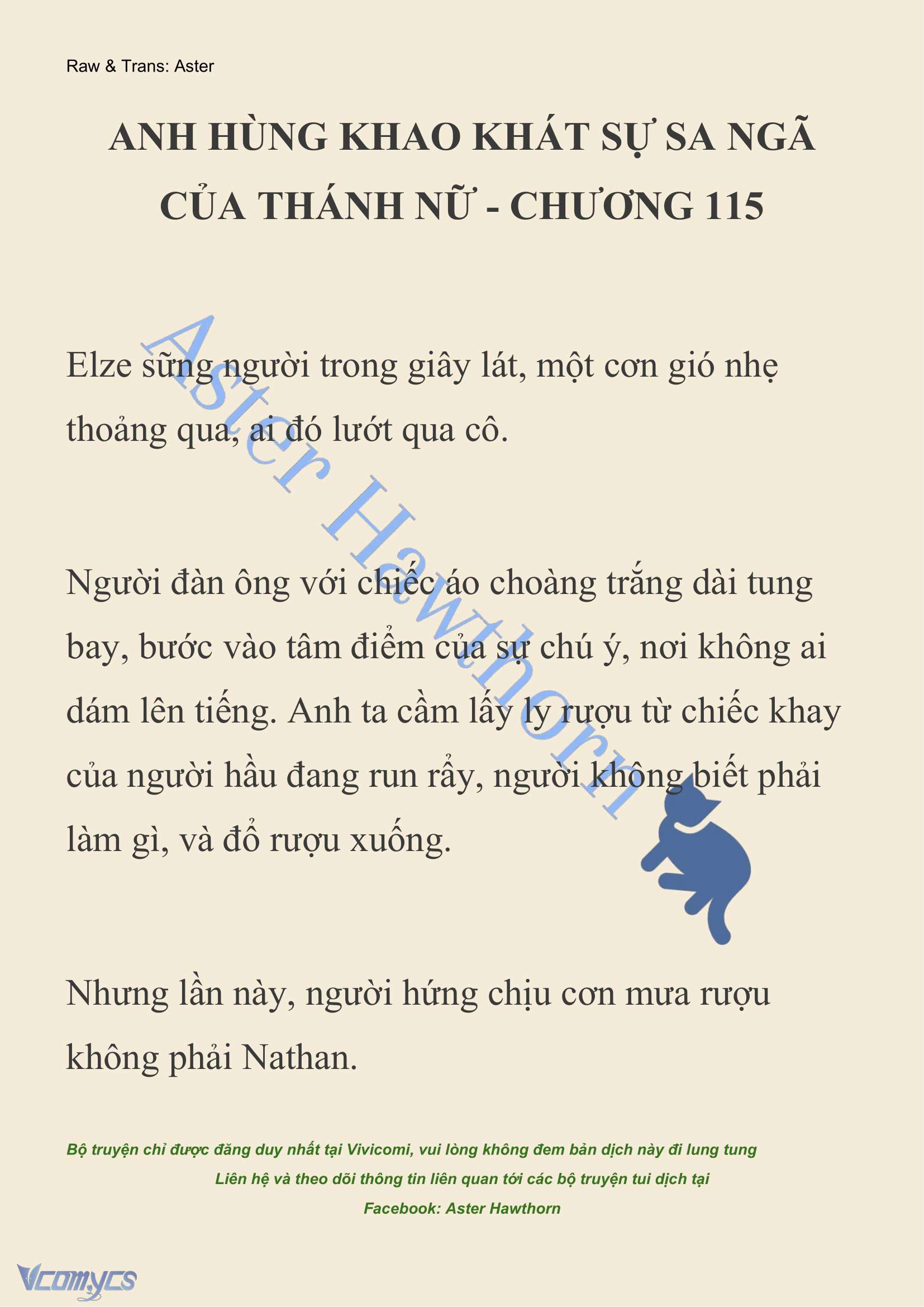 [NOVEL] Anh Hùng Khao Khát Sự Sa Ngã Của Thánh Nữ Chap 115 - Trang 2