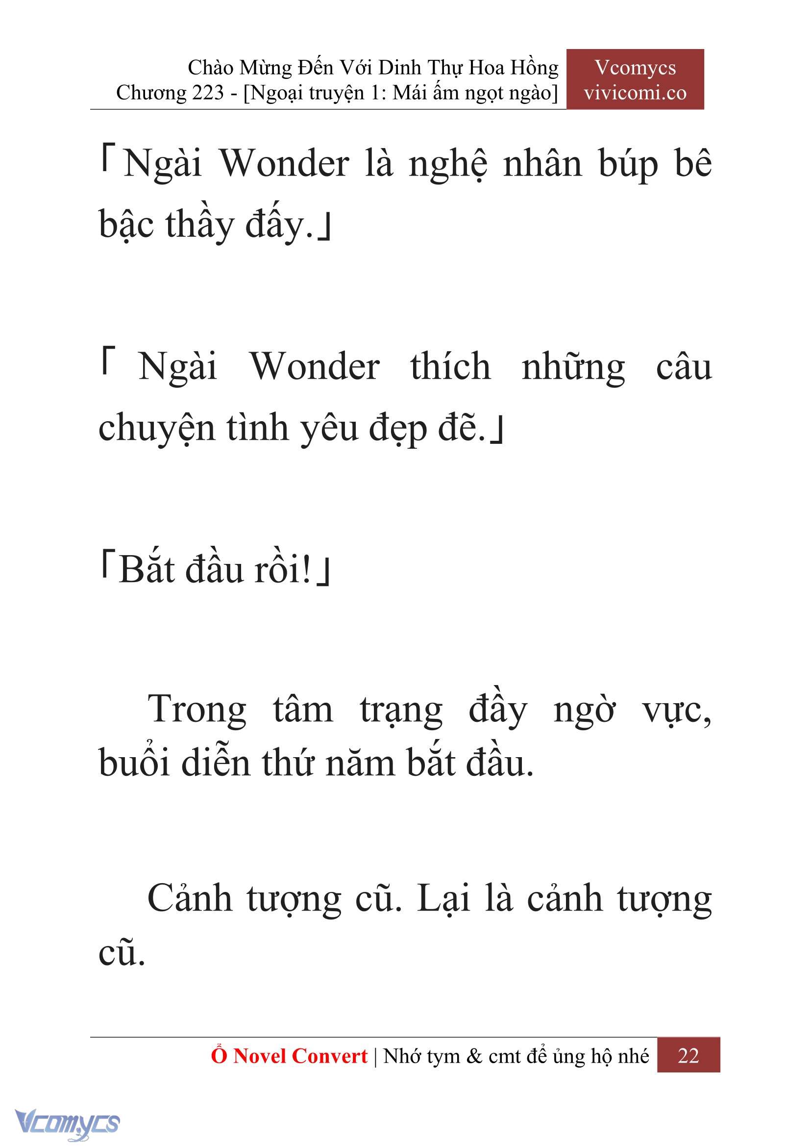 [Novel] Chào Mừng Đến Với Dinh Thự Hoa Hồng Chap 223 - Trang 2