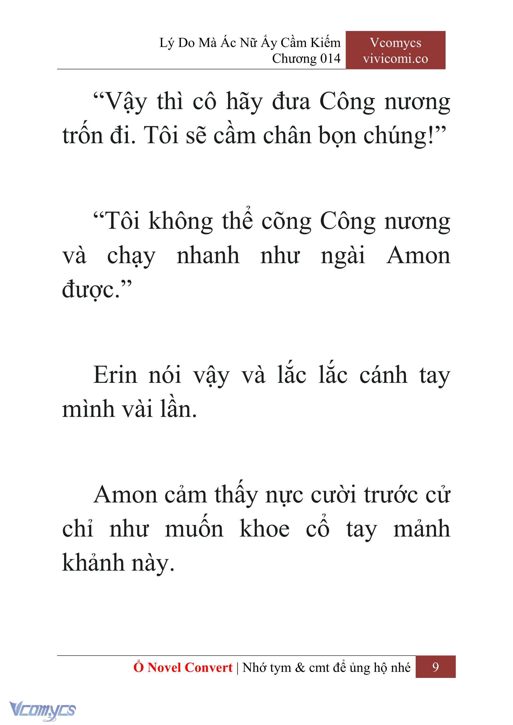 [Novel] Lý Do Mà Ác Nữ Ấy Cầm Kiếm Chap 14 - Next Chap 15