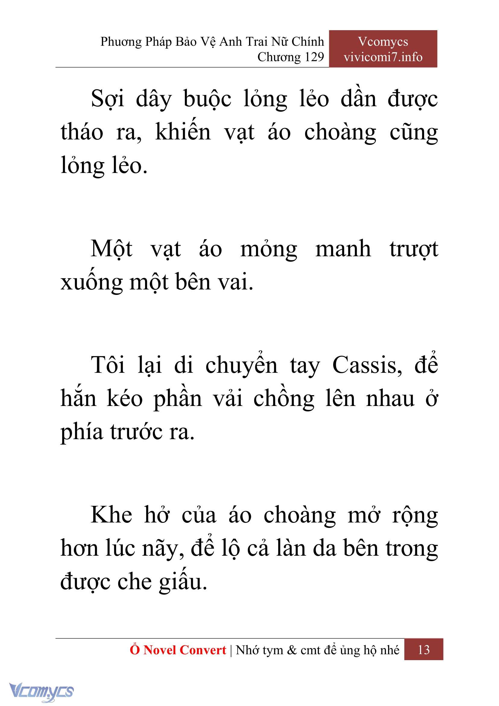 [Novel] Phương Pháp Bảo Vệ Anh Trai Nữ Chính Chap 129 - Trang 2