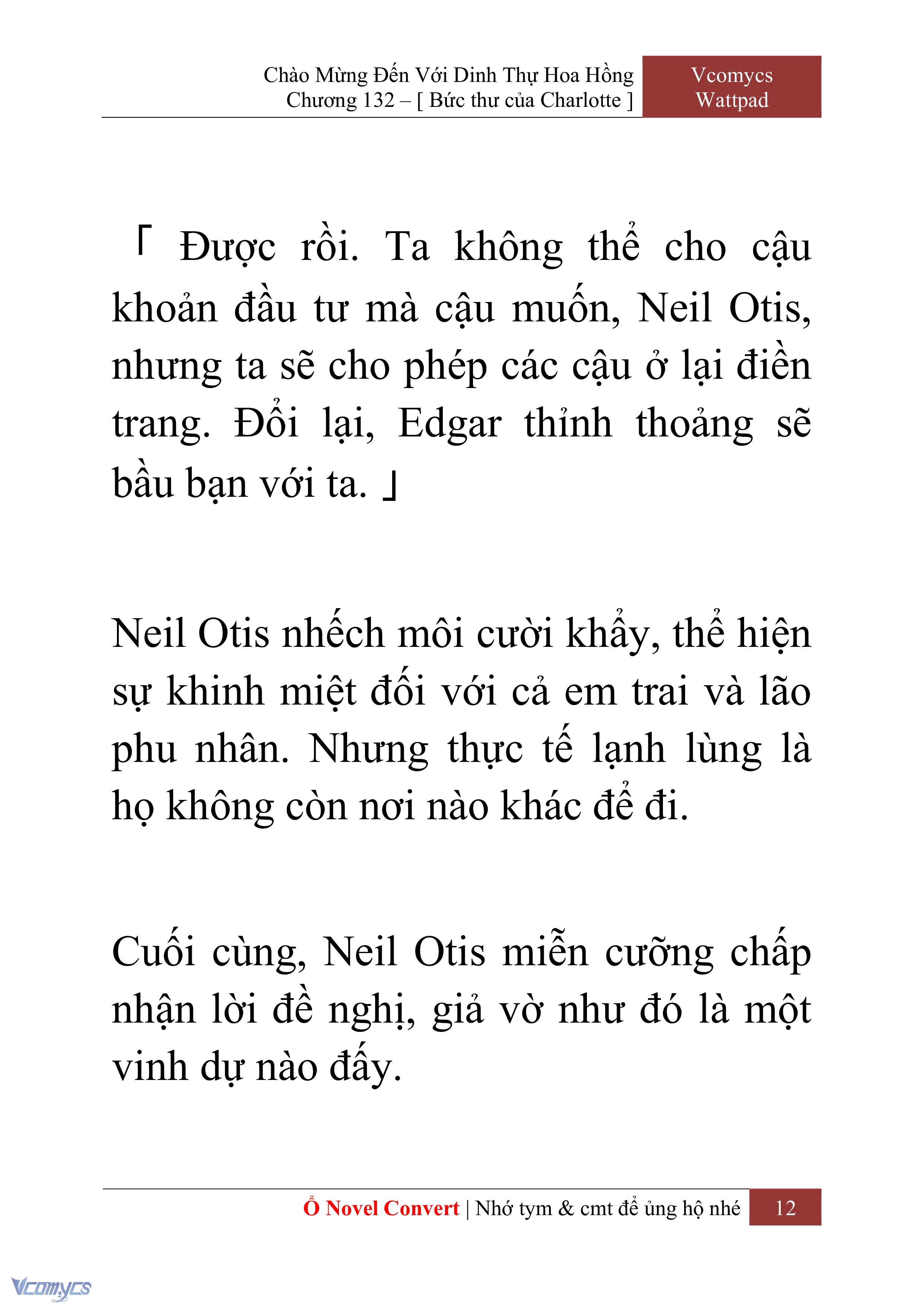 [Novel] Chào Mừng Đến Với Dinh Thự Hoa Hồng Chap 132 - Trang 2