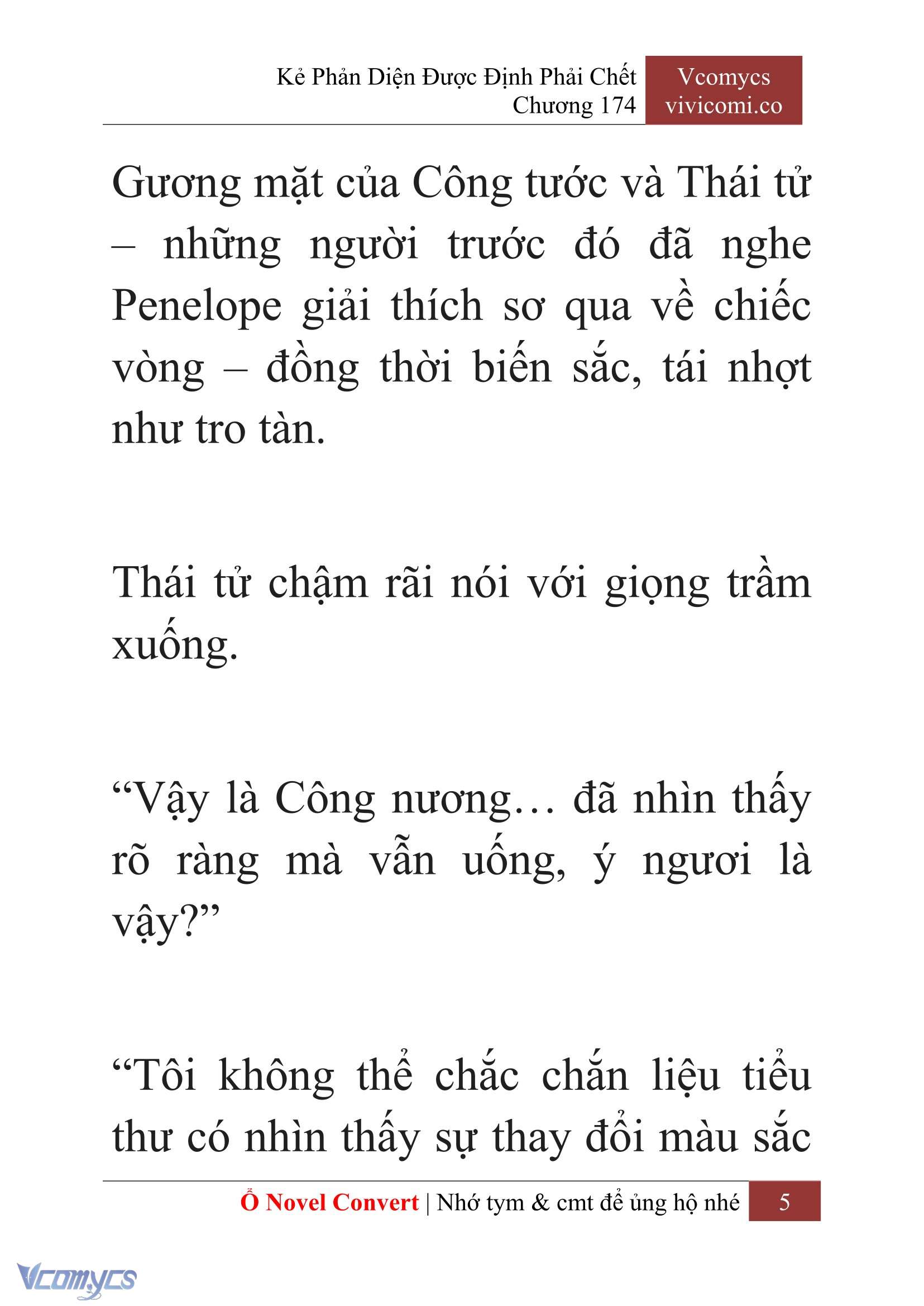 [Novel] Kẻ Phản Diện Được Định Phải Chết Chap 174 - Trang 2