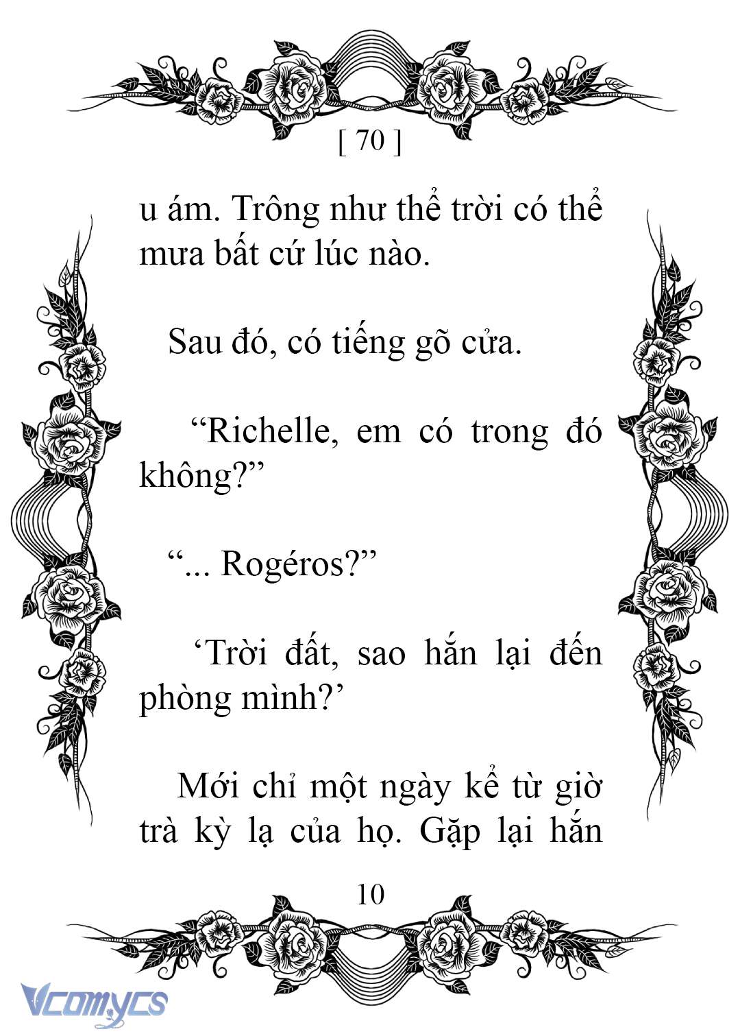 [Novel] Chào Mừng Đến Với Dinh Thự Hoa Hồng Chap 70 - Trang 2