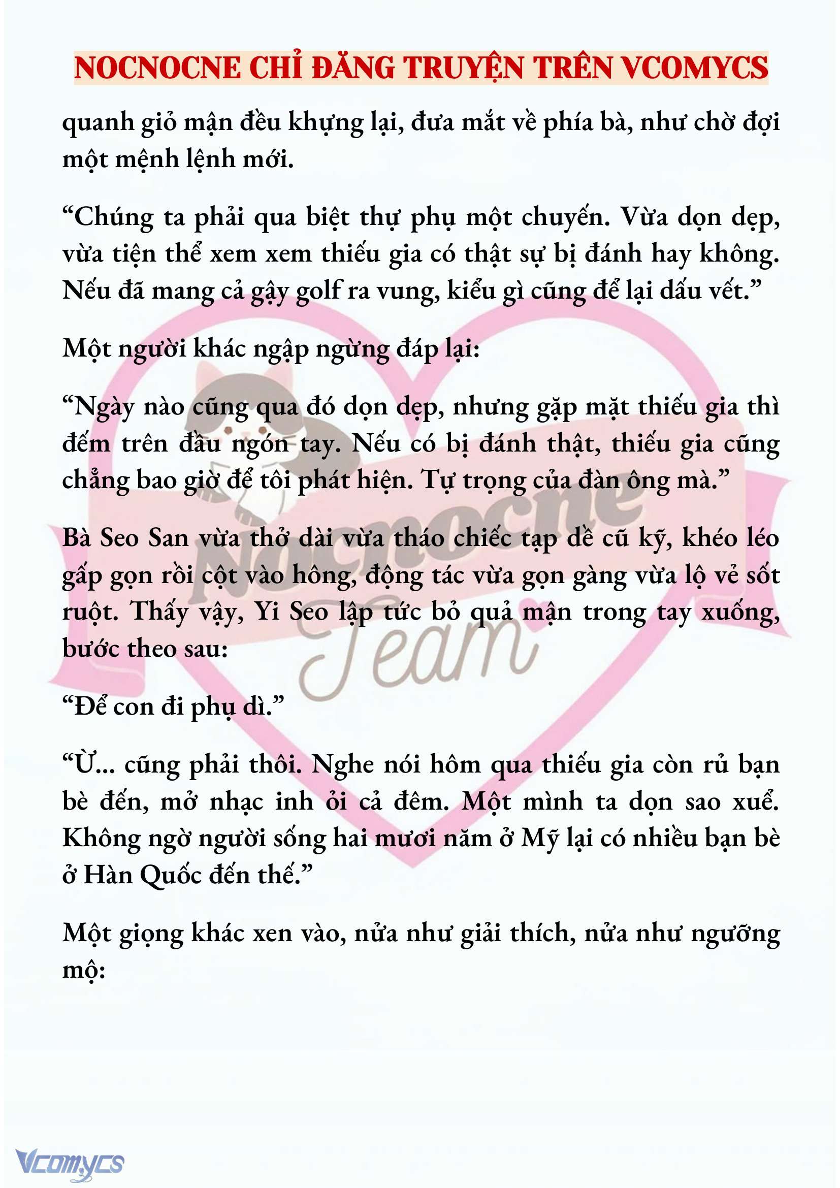 [NOVEL] NGỌN ĐÈN BIỆT VIỆN KHÔNG BAO GIỜ TẮT Chap 10 - Trang 2