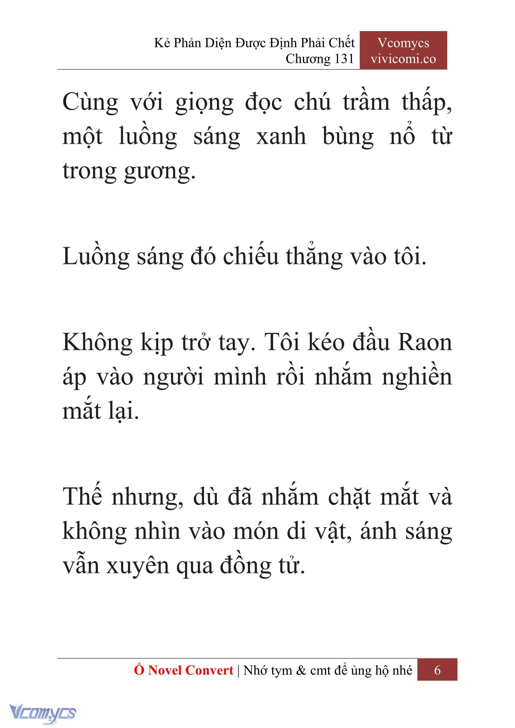 [Novel] Kẻ Phản Diện Được Định Phải Chết Chap 131 - Trang 2