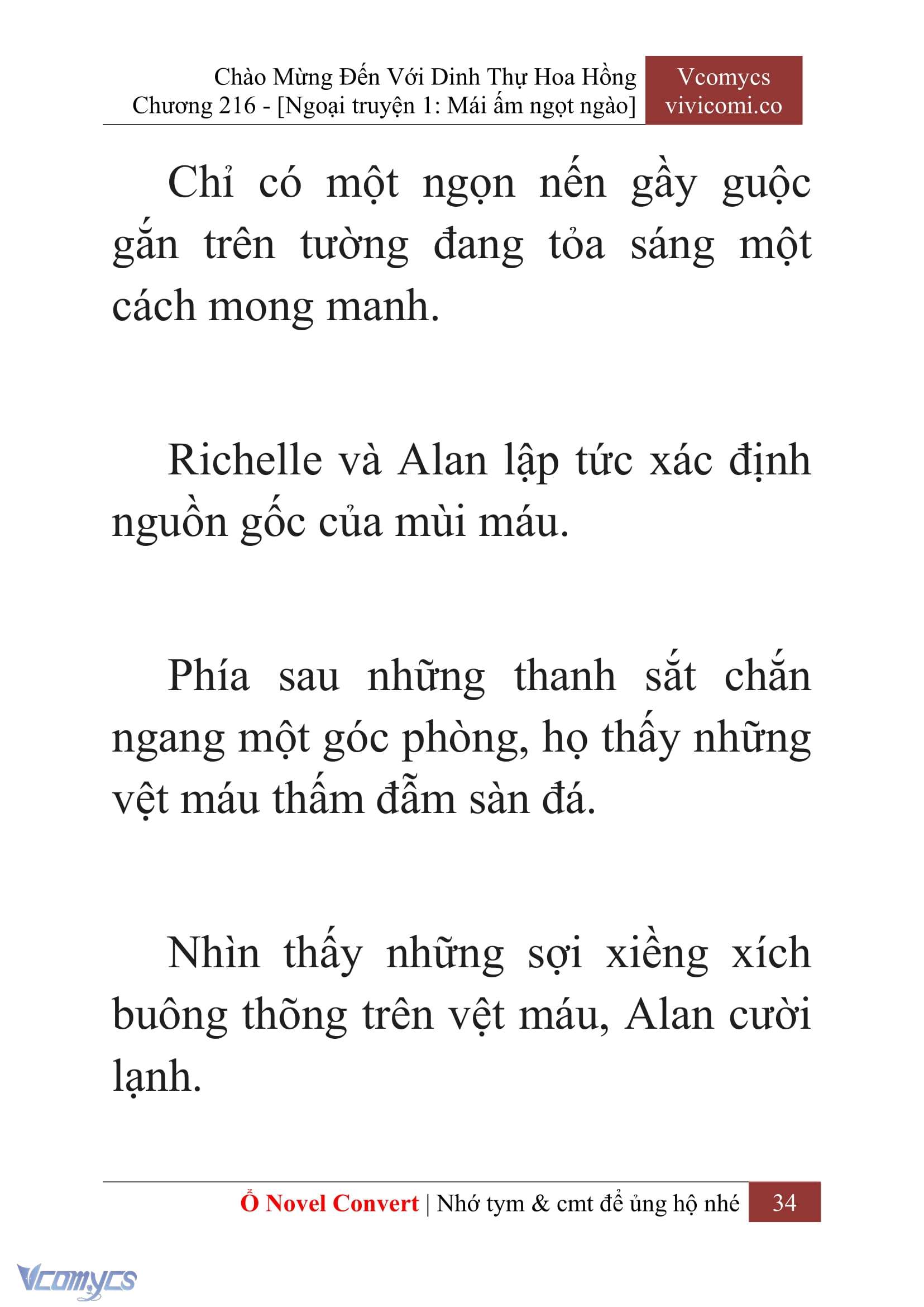 [Novel] Chào Mừng Đến Với Dinh Thự Hoa Hồng Chap 216 - Trang 2
