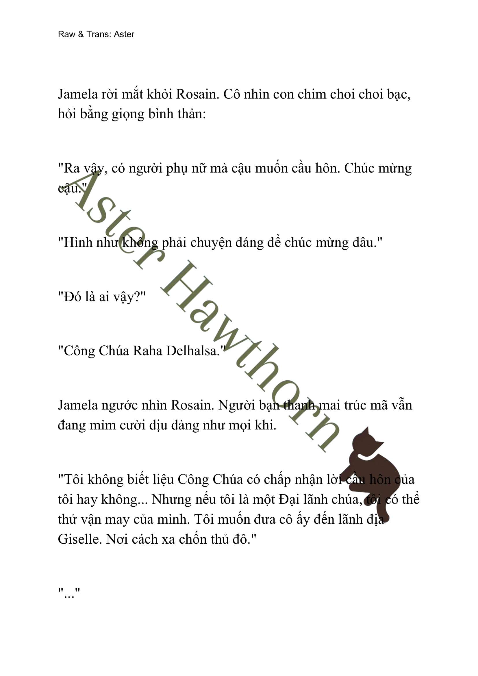 [NOVEL] Búp Bê Trong Phòng Ngủ Của Công Chúa Chap 72 - Next Chap 73