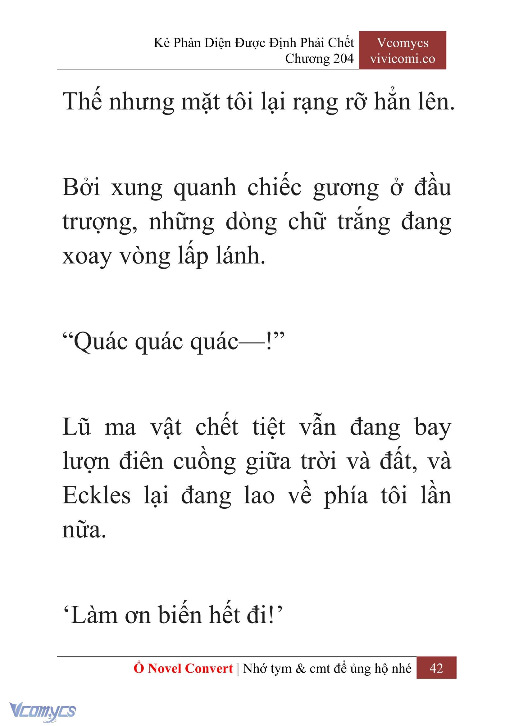 [Novel] Kẻ Phản Diện Được Định Phải Chết Chap 204 - Next Chap 205