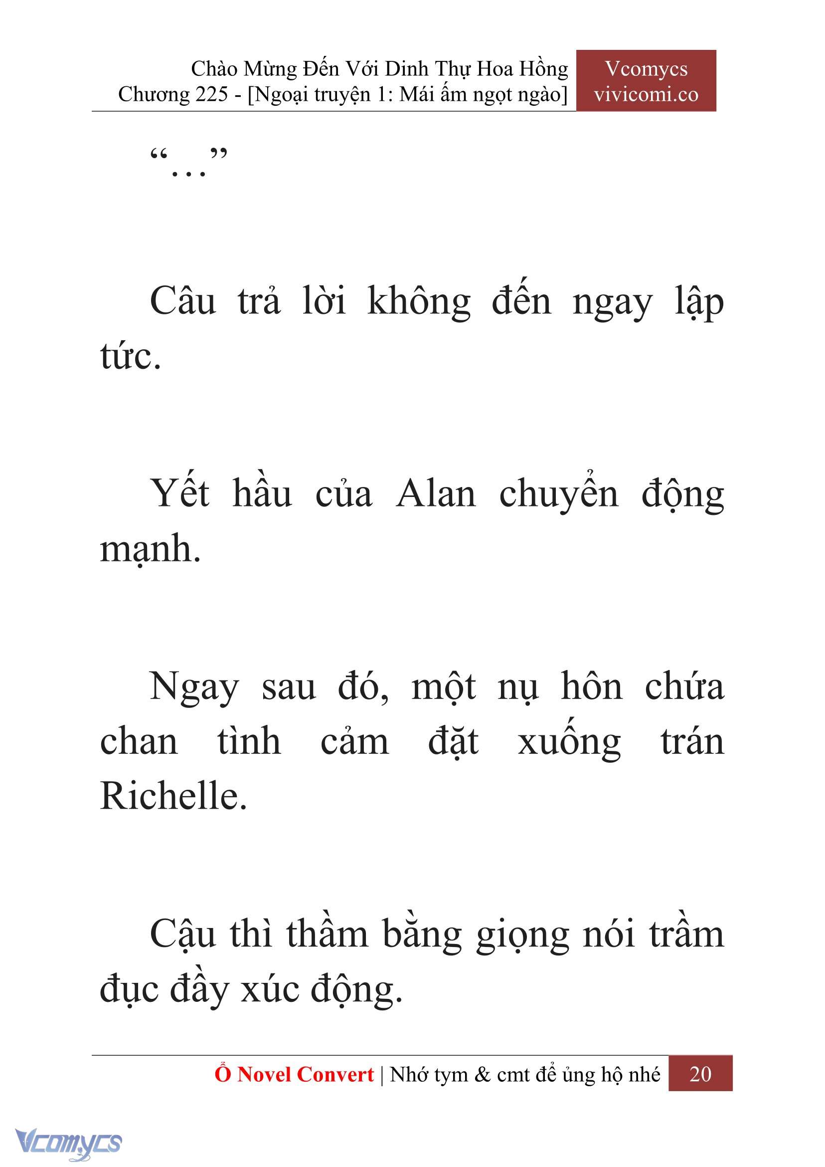 [Novel] Chào Mừng Đến Với Dinh Thự Hoa Hồng Chap 225 - Trang 2