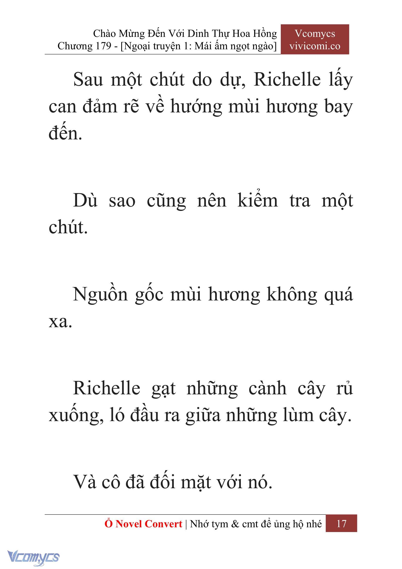 [Novel] Chào Mừng Đến Với Dinh Thự Hoa Hồng Chap 179 - Trang 2