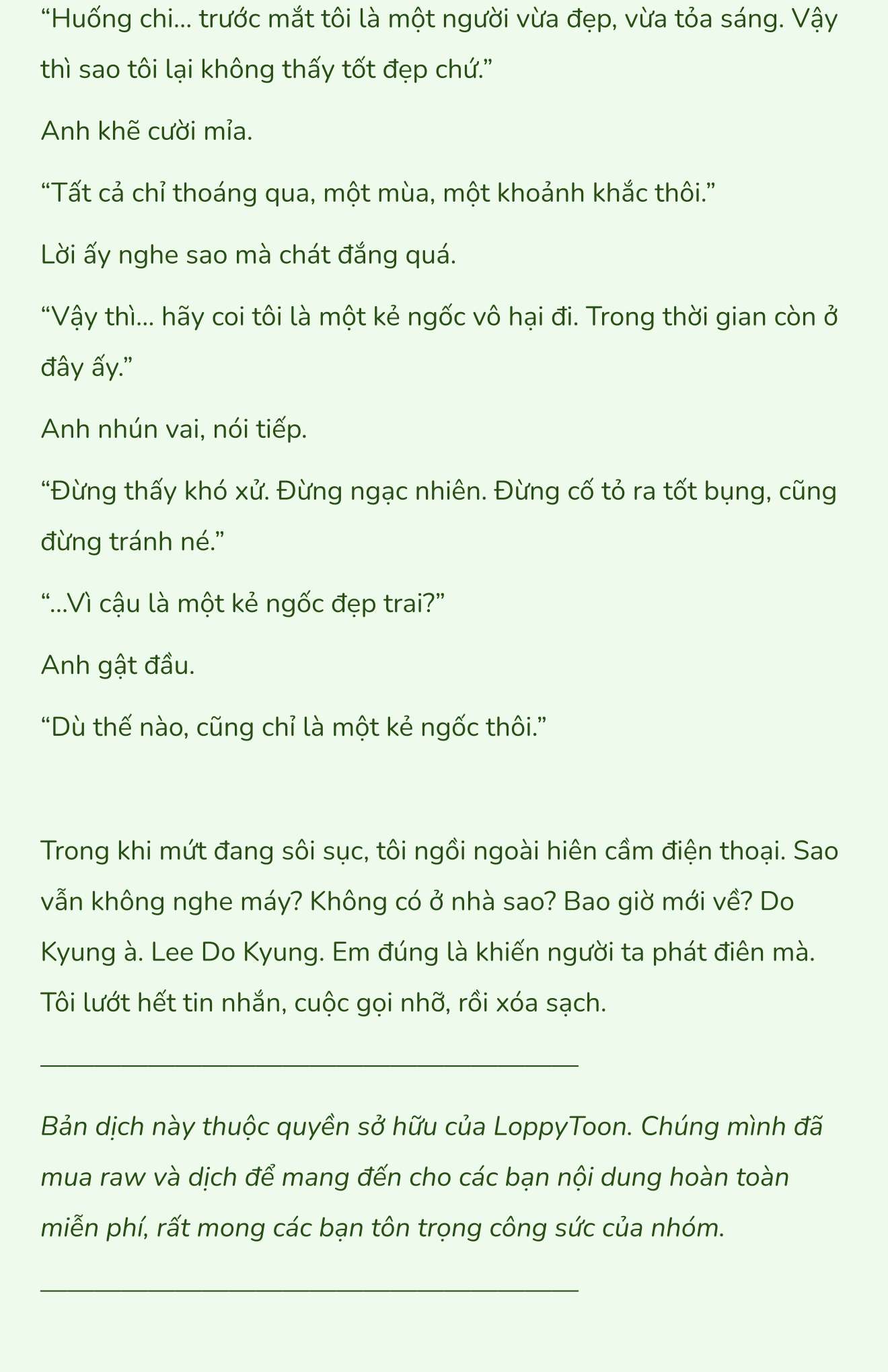 [Novel] Khúc Hát Giữa Mùa Hè Chap 2 - Trang 2