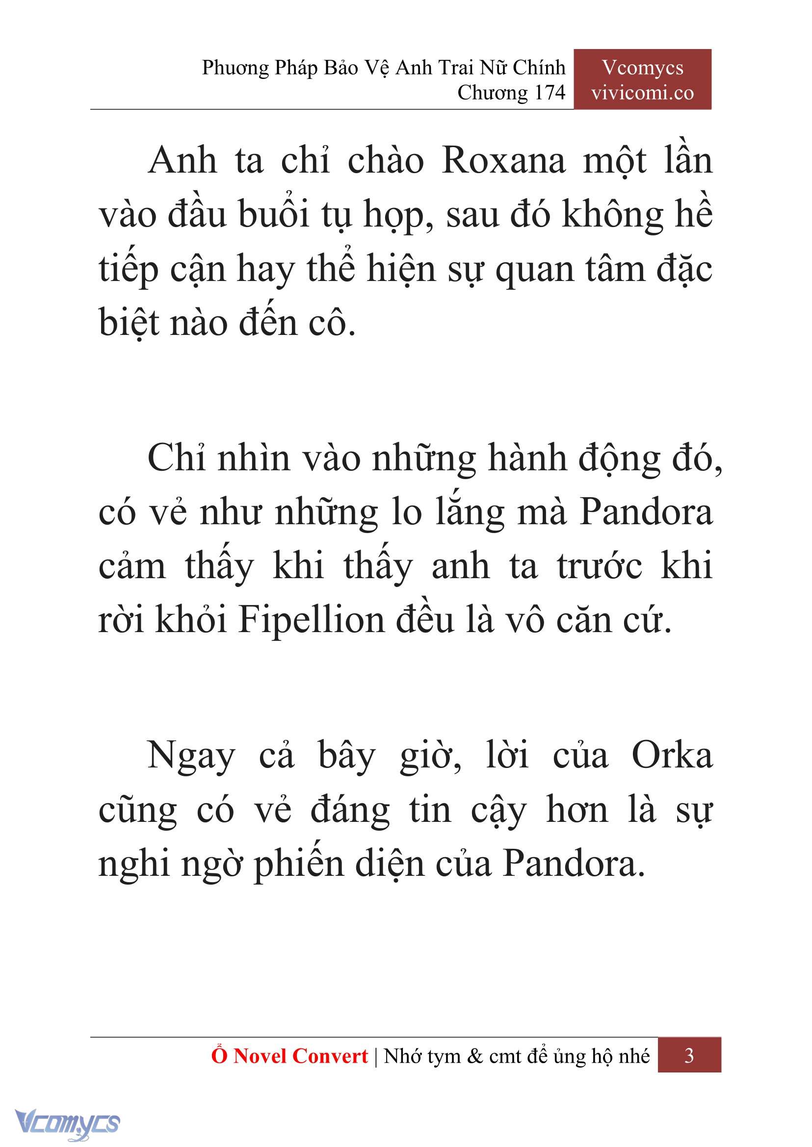 [Novel] Phương Pháp Bảo Vệ Anh Trai Nữ Chính Chap 174 - Trang 2