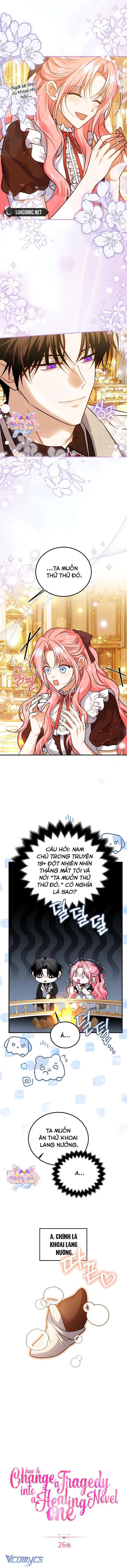 Cách Để Khiến Cuốn Tiểu Thuyết Bi Kịch Thành Chữa Lành Chap 26 - Next Chap 27