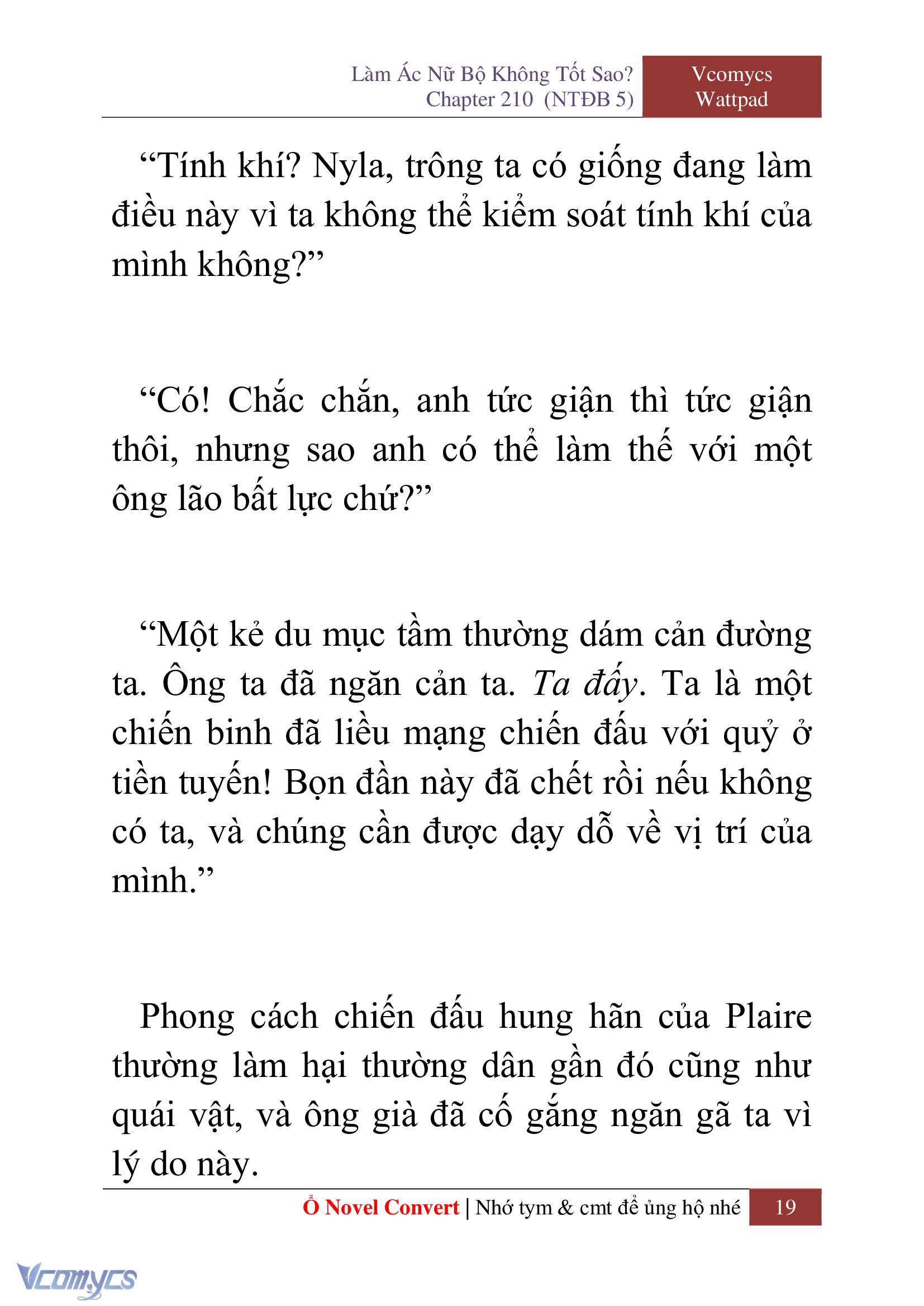 [Novel] Làm Ác Nữ Bộ Không Tốt Sao? Chap 210 - Trang 2