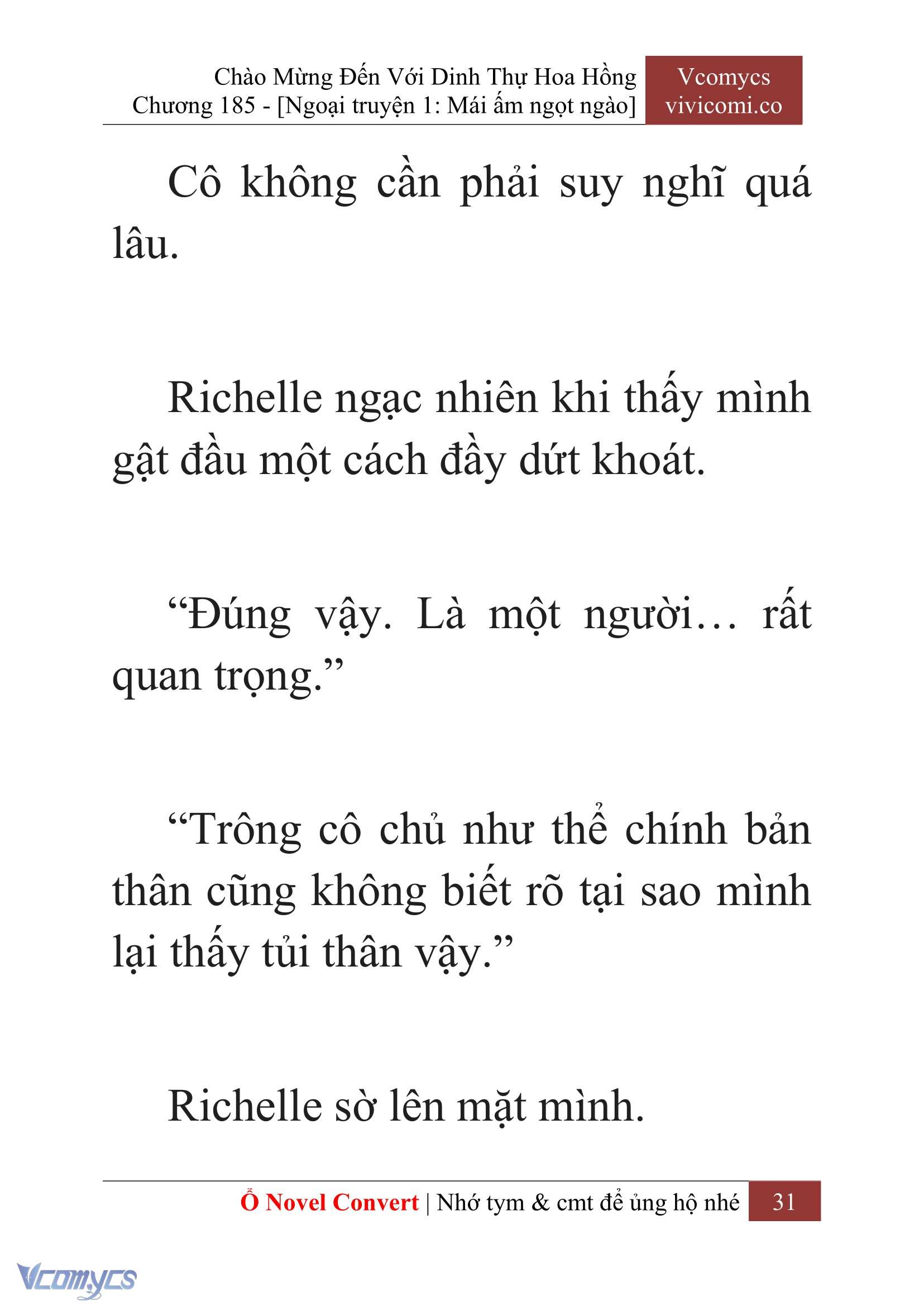 [Novel] Chào Mừng Đến Với Dinh Thự Hoa Hồng Chap 185 - Trang 2