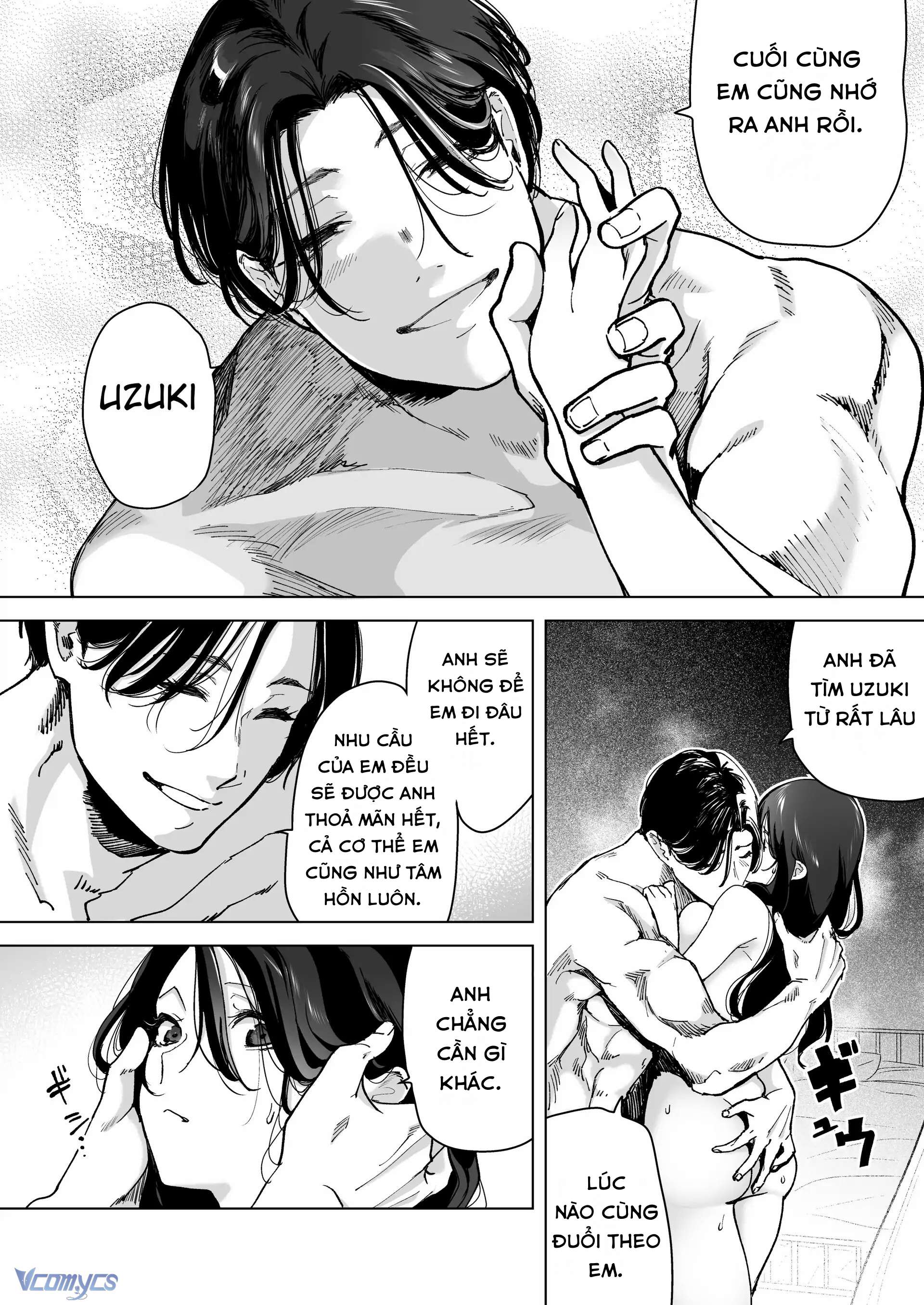 『18+』Anh cảnh sát nhà bên si tình - Cô vợ ngày ngày bị giam giữ và NTR trong lồng sắt Chap 3 - Trang 2