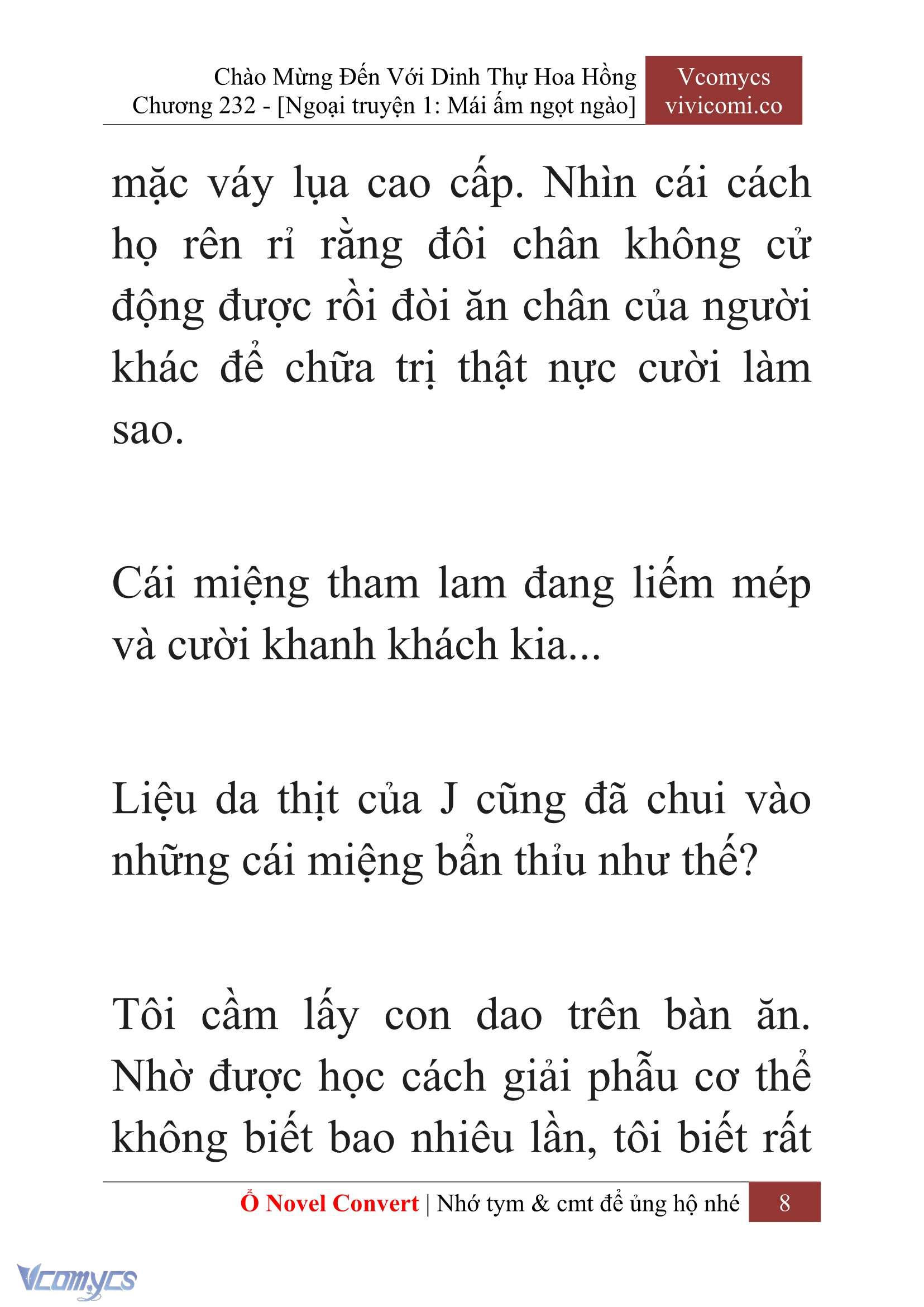 [Novel] Chào Mừng Đến Với Dinh Thự Hoa Hồng Chap 232 - Trang 2